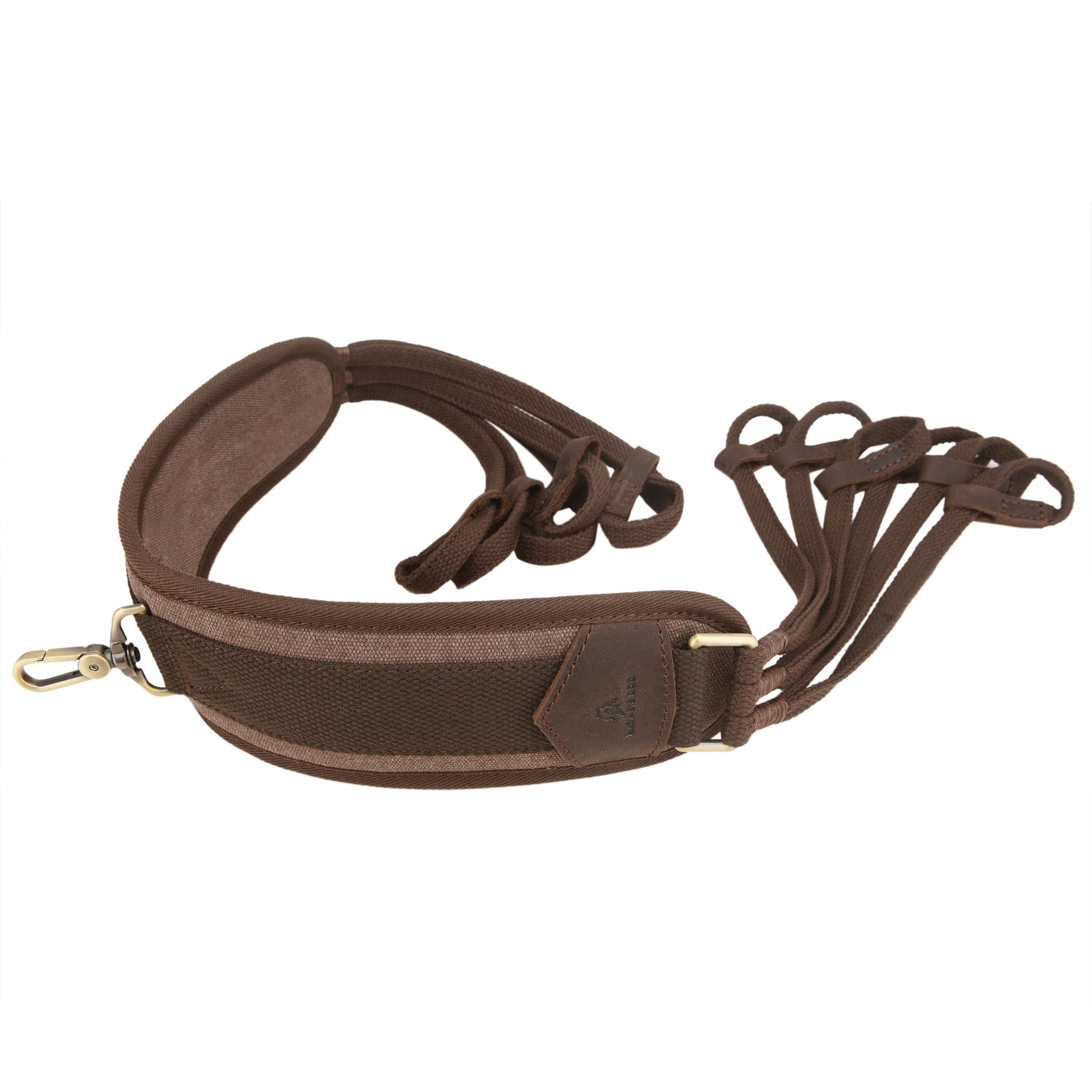 OXPANG Canavs Game Carrier Duck & Goose Strap, Waterfowl Hunting Hanger Tote with 12 Drops (Coffee)