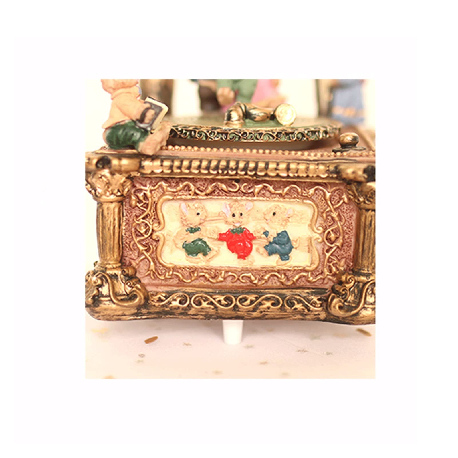 Carillon, per Ragazze Donne Retro Box Music Box Phonografo Ornamenti Clockwork Music Box Girl Amante Girl Regalo di compleanno Uomini e donne Scatola di musica per Compleanno Natale Festa
