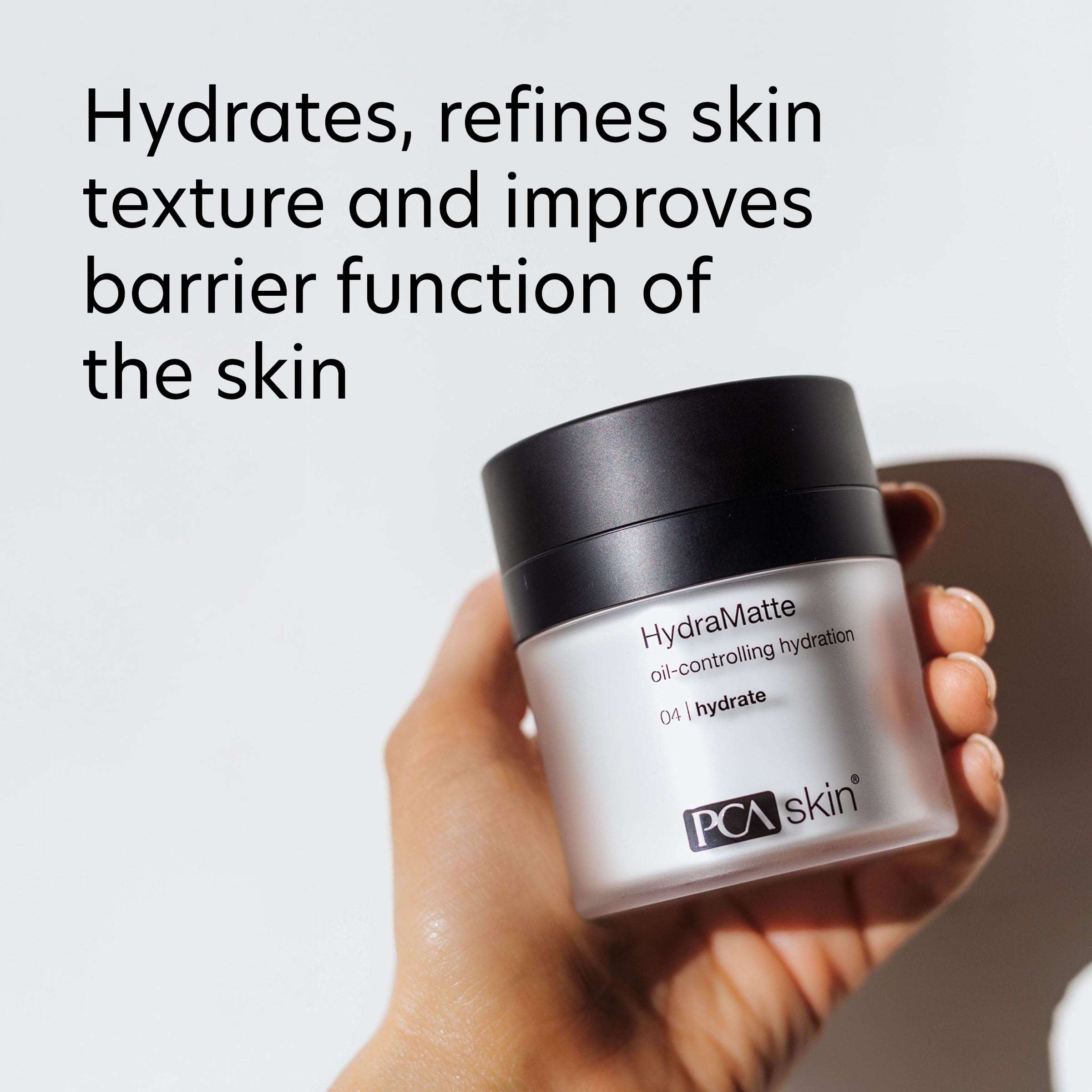 PCA SKIN HydraMatte Oil Control Moisturizer, Face Moisturizer for Oily Skin, Helps Reduce Oil and Promotes a Smoother Complexion, Absorbs Quickly, Great for Combination and Oily Skin, 1.8 oz Jar
