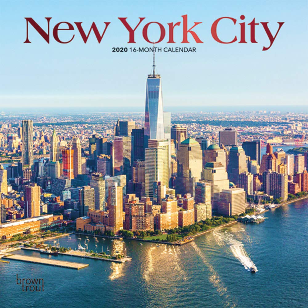 New York City 2020 7 x 7 Inch Monthly Mini Wall Calendar, USA United States of America New York State Northeast City