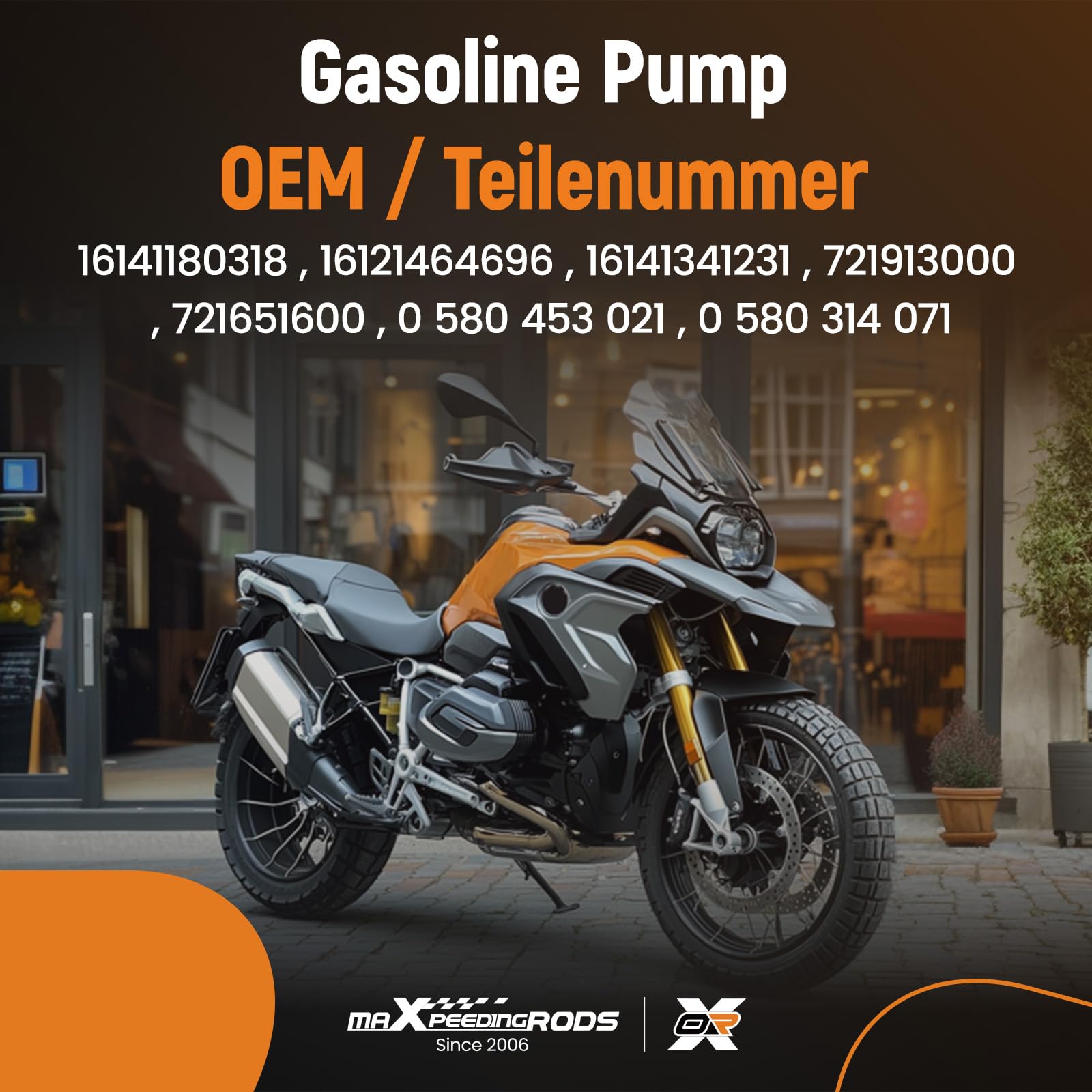 maXpeedingrods Brandstofpomp voor R 1150 RT RS Fuel Pomp benzinepomp 16141341231