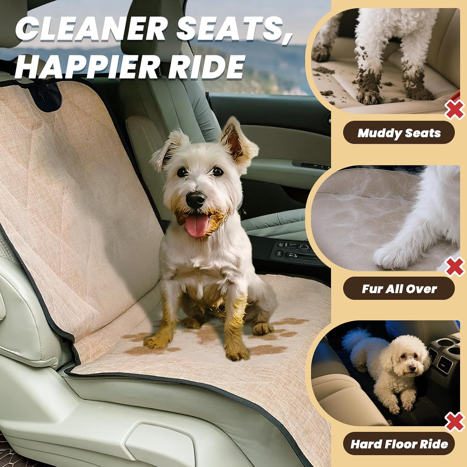 Ultimate Protection: VIVAGLORY Front Dog Seat Cover Review for Pet Owners