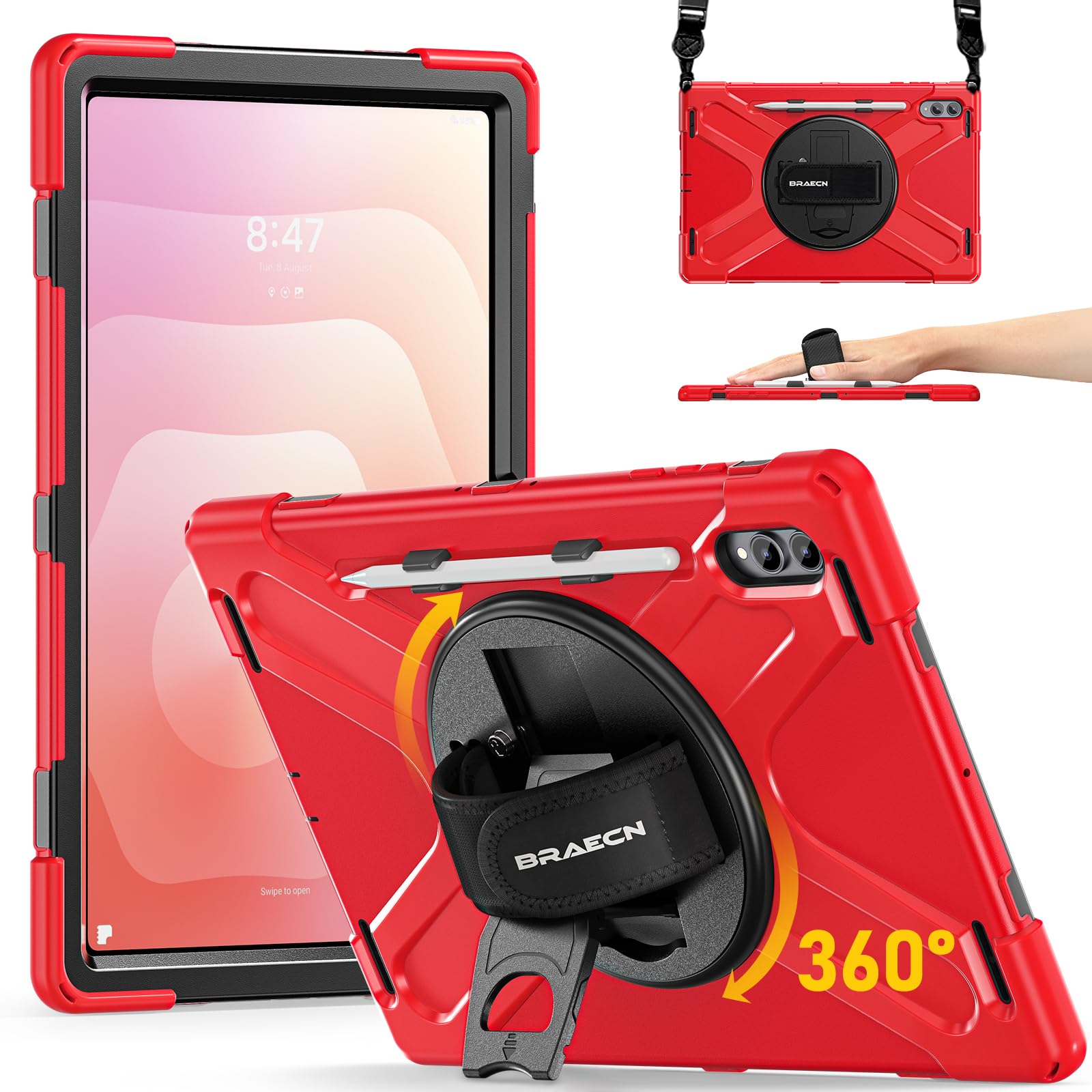BRAECN Case for Samsung Galaxy Tab S12/ S11 Ultra 14.6 inch 2026/2025