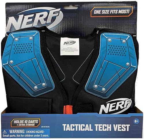 NERF Chaleco táctico Tech, Negro - disponible en Yaxa Peru
