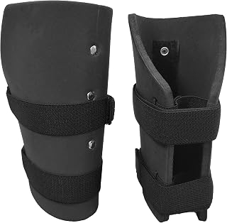 LEONARK Black Armoury Hema Fencing EVA Forearm Overlays Light Adjustable Unisex Armor Arm Guard Protectors