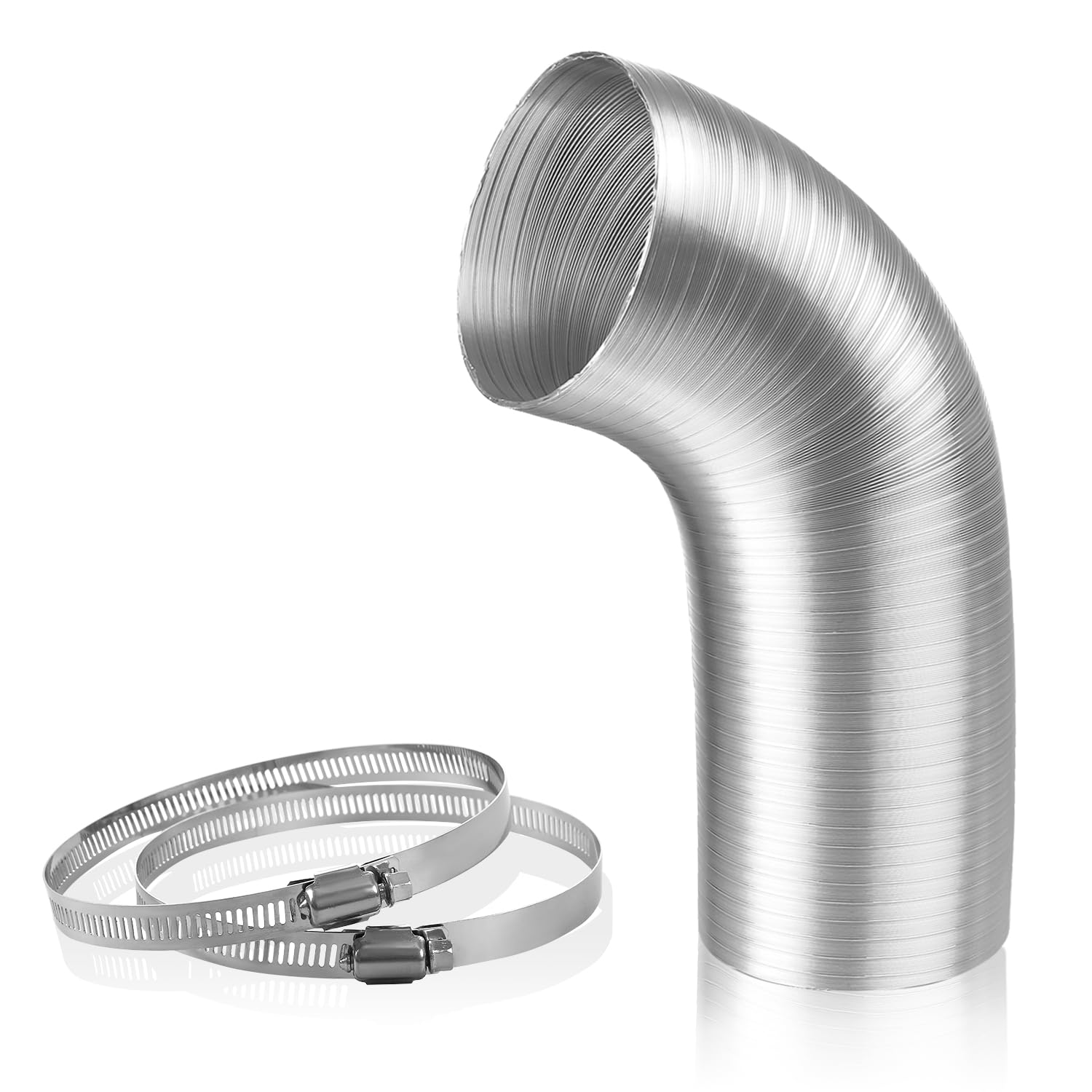 Tuyau d'échappement 200 mm flexible pour assainir l'air de votre cuisine moderne