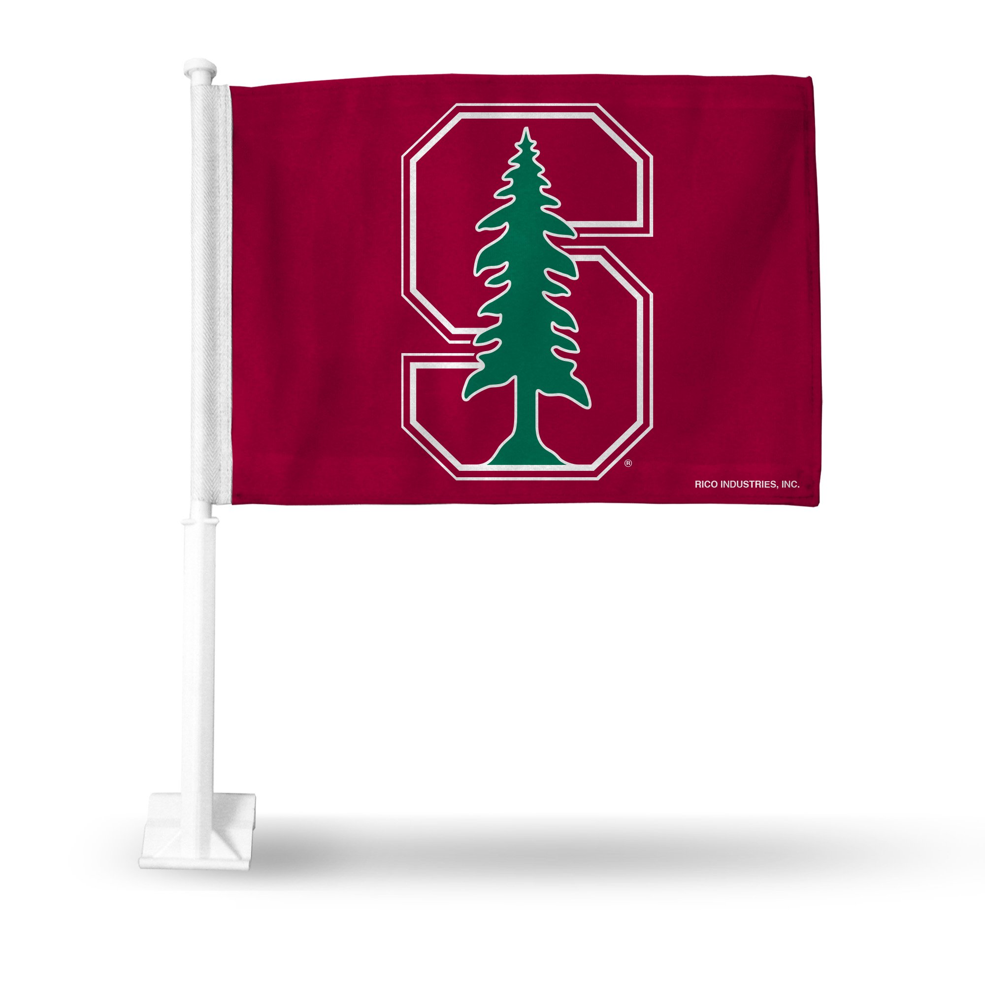Stanford Cardinal 11X14 Window Mount 2-Sided Car Flag