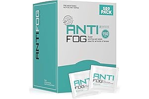 OPTIPAK Anti-Fog Lens Wipes: The Optimal Solution for Crystal-Clear Vision