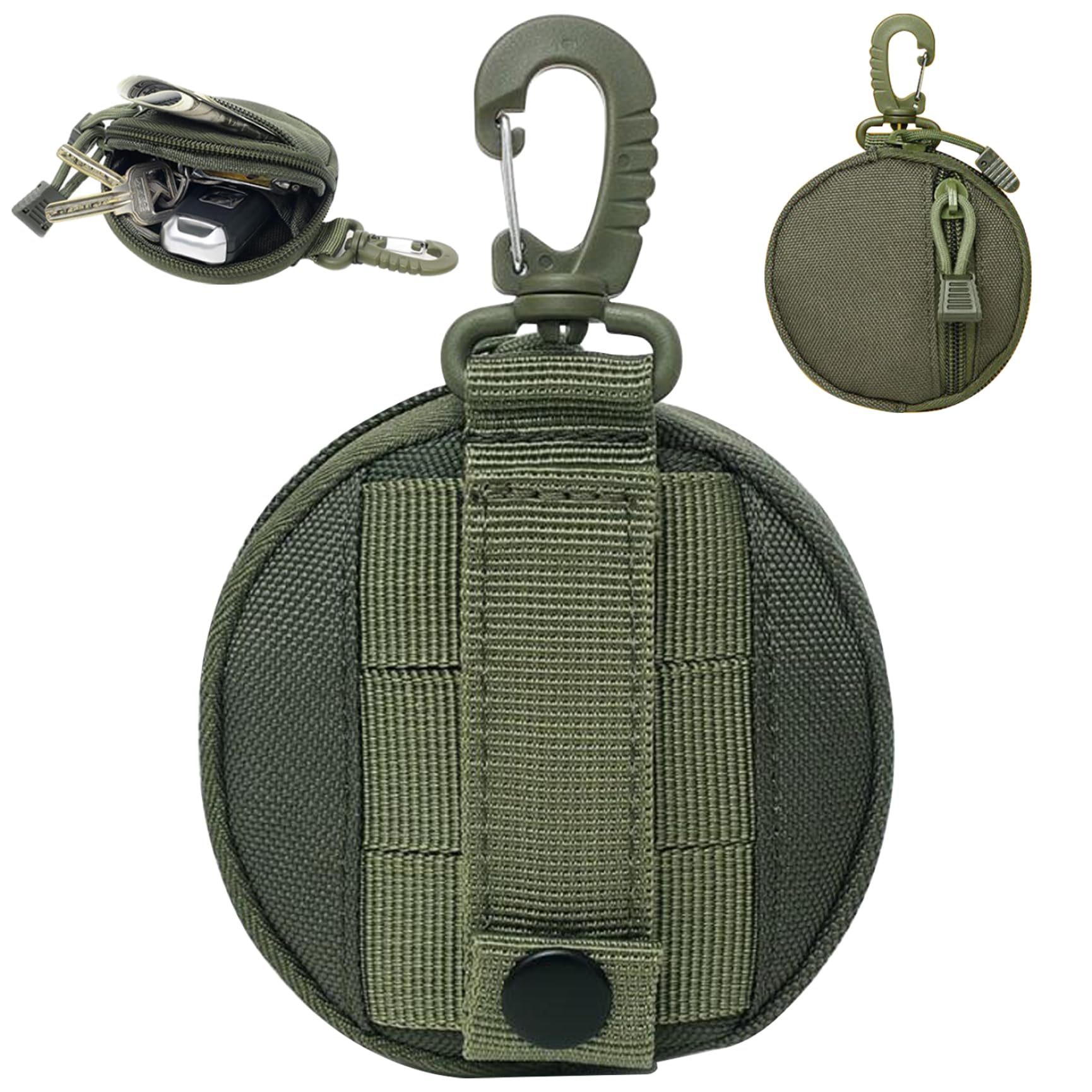 Liummrcy MOLLE Gürtelbeutel – Mini-Tasche Mit Clip, Nylon, Für Reisen & Sport