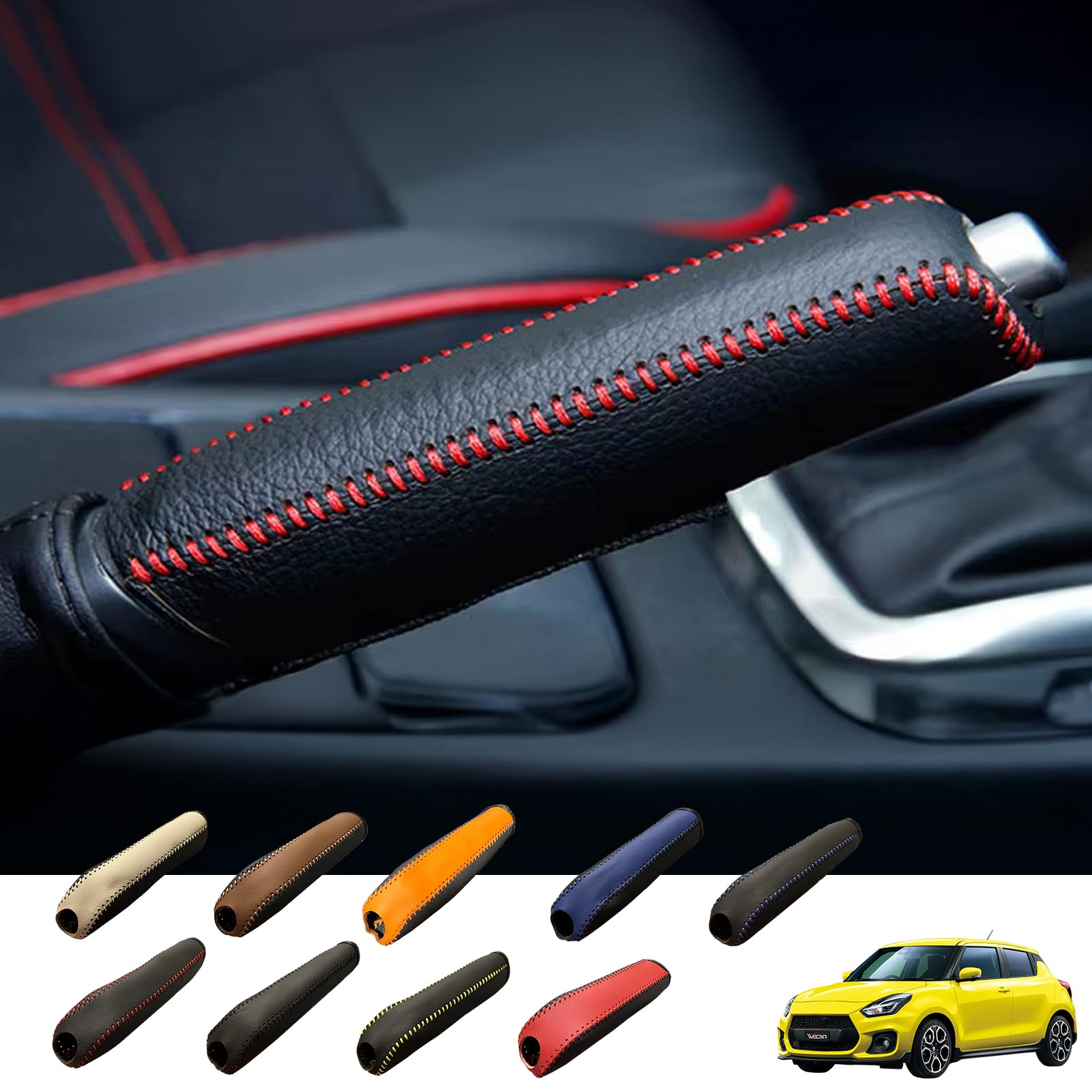 Amazon.co.jp: WeCar スズキ スイフト・スポーツ 本革 手作り ハンド