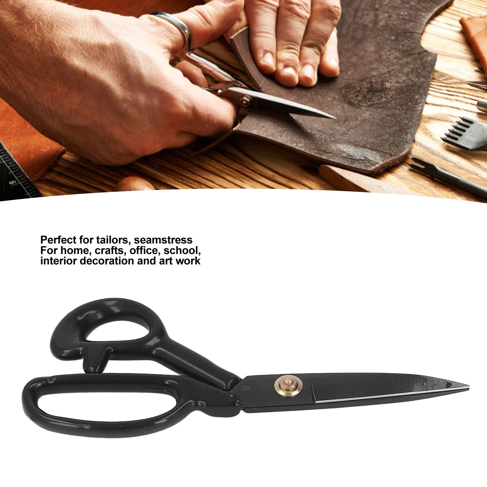 Fabric Scissors for Cutting Clothes, Heavy Duty Scissors for Fabric Sewing Shears for Fabric Cutting Scissors Ergonomic Handle Scissors