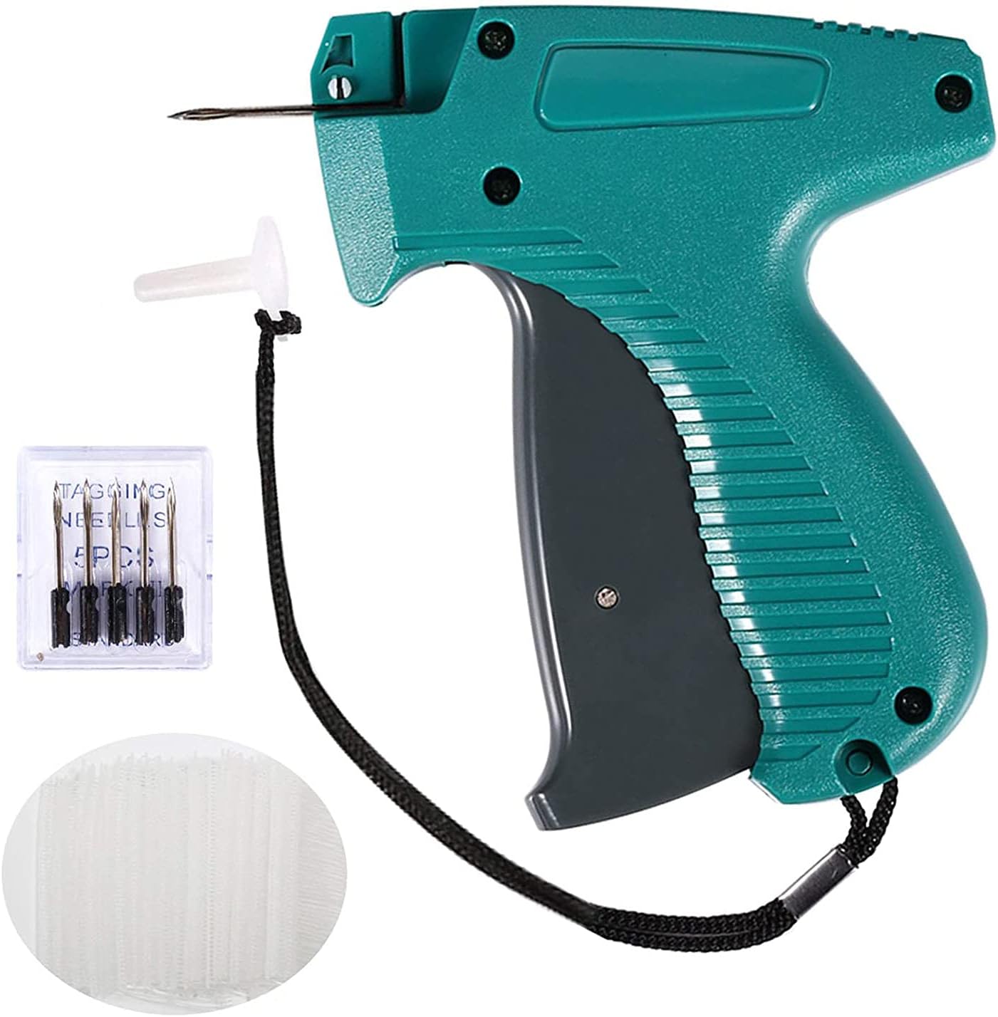 Tagging Gun for Clothing, Standard Retail Price Tag Attacher Gun Kit for Clothes Labeler with 6 Needles & 1000pcs Barbs Fasteners for Store Warehouse Consignment Garage Yard Sale