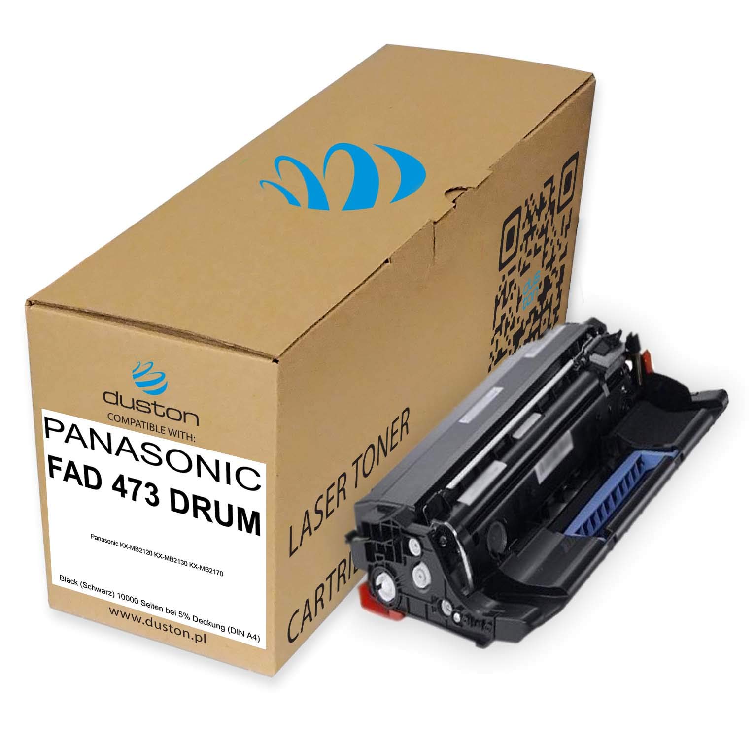 duston KXFAD473, KX-FAD473 Tamburo compatibile con Panasoniic KXMB2120 KXMB2130 KXMB2170