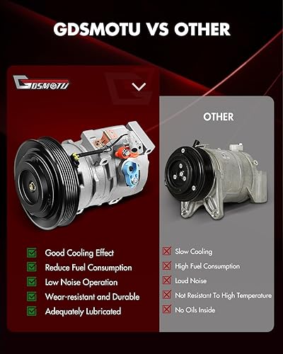 Miniatura 7 de Compresor de CA con embrague se adapta a Toyota para Matrix 1.8L 2003-2008 para Toyota para Corolla 1.8L 2003-2008, CO 27000C CS20101