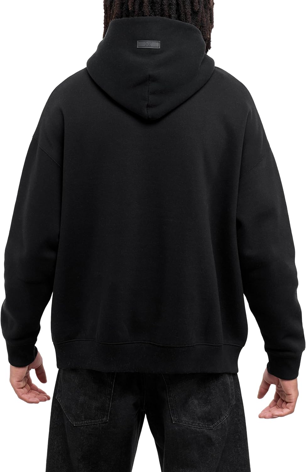 X RAY Men's Oversized Fleece Pullover Hoodie, Soft Mid-Weight Drop-Shoulder Mens Sweatshirt with Pocket for Fall and Winter - Image 2