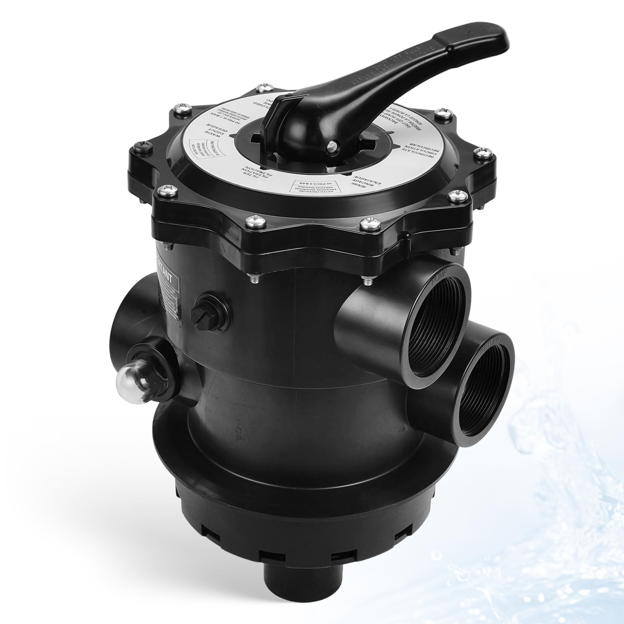 Top-Mount Control Valve SP071621 Compatible with Hayward Pro Series Sand Filter S310T2 S270T2 S360T2