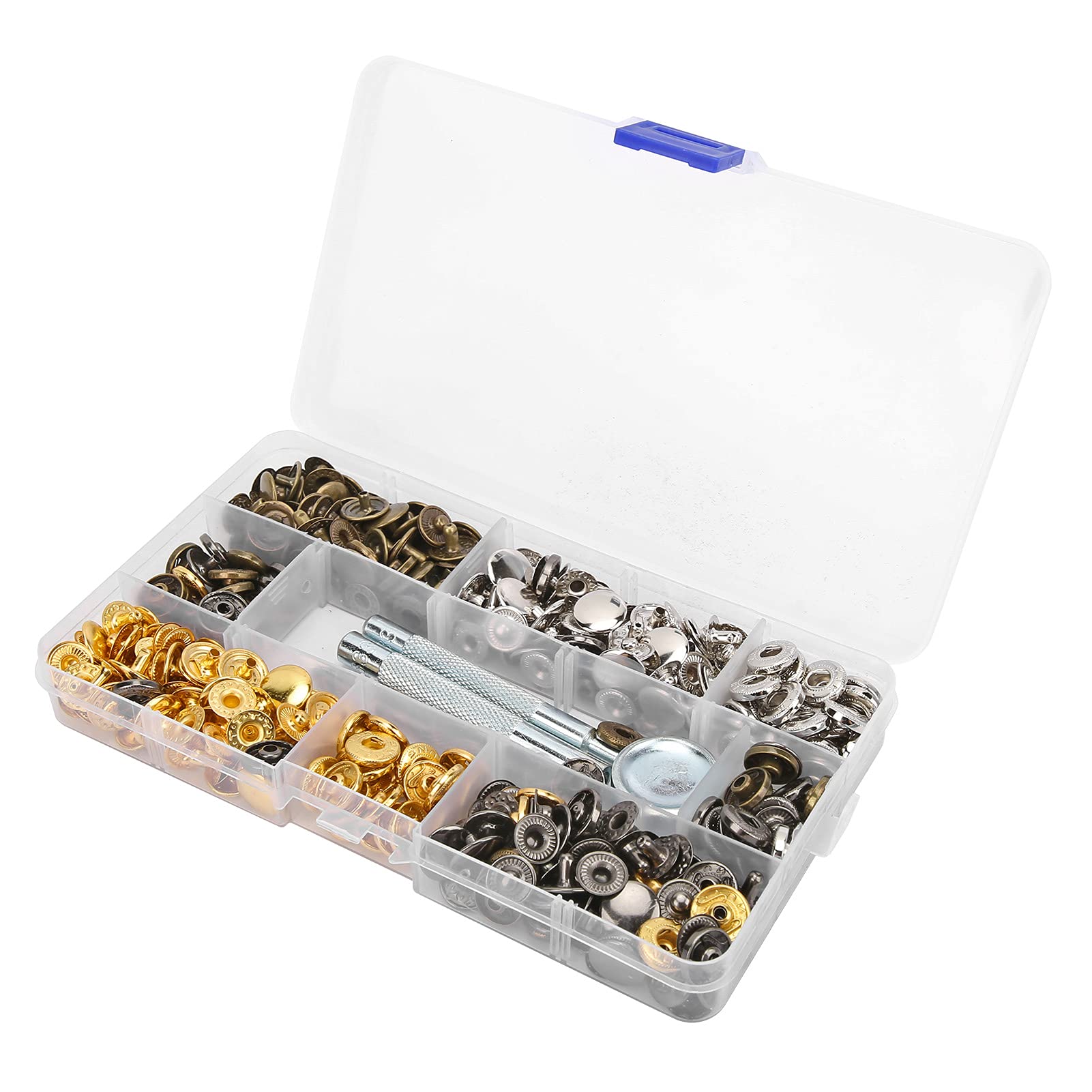 Strumenti per la lavorazione della pelle Pratico kit di riparazione per cucito fatto a mano fai-da-te per cappotti, tende, materassi