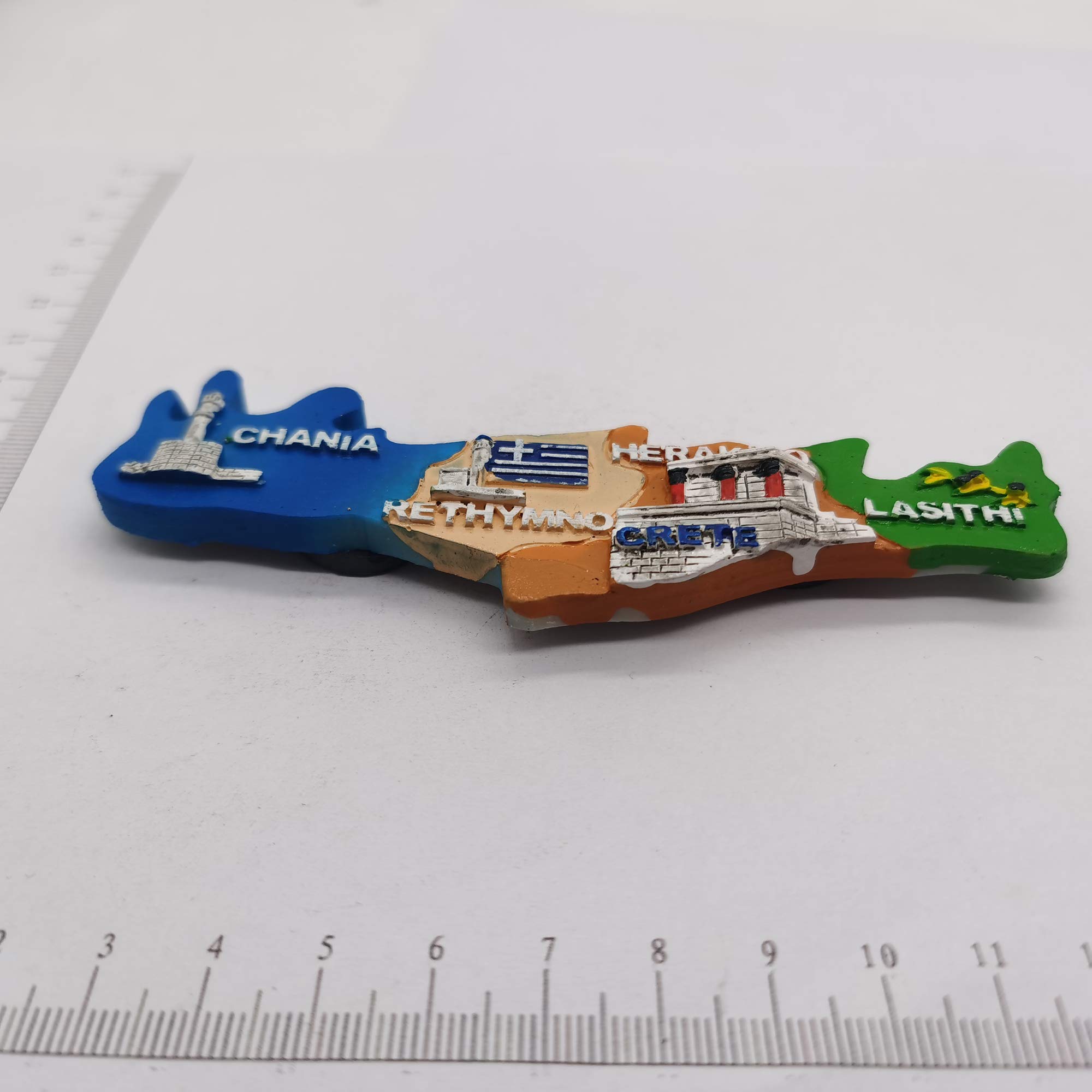 Magnete da frigorifero con la Grecia, souvenir da viaggio