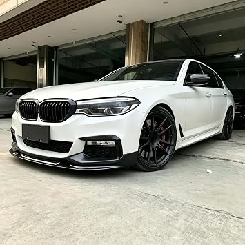 Front Splitter Lip Spoiler Bumper For BMW 5 Series G30 G31 PRE-LCI 2017-2020 M SPORT 520d 530d 520i 530i 530e 540i M550i 518d 525d 540d