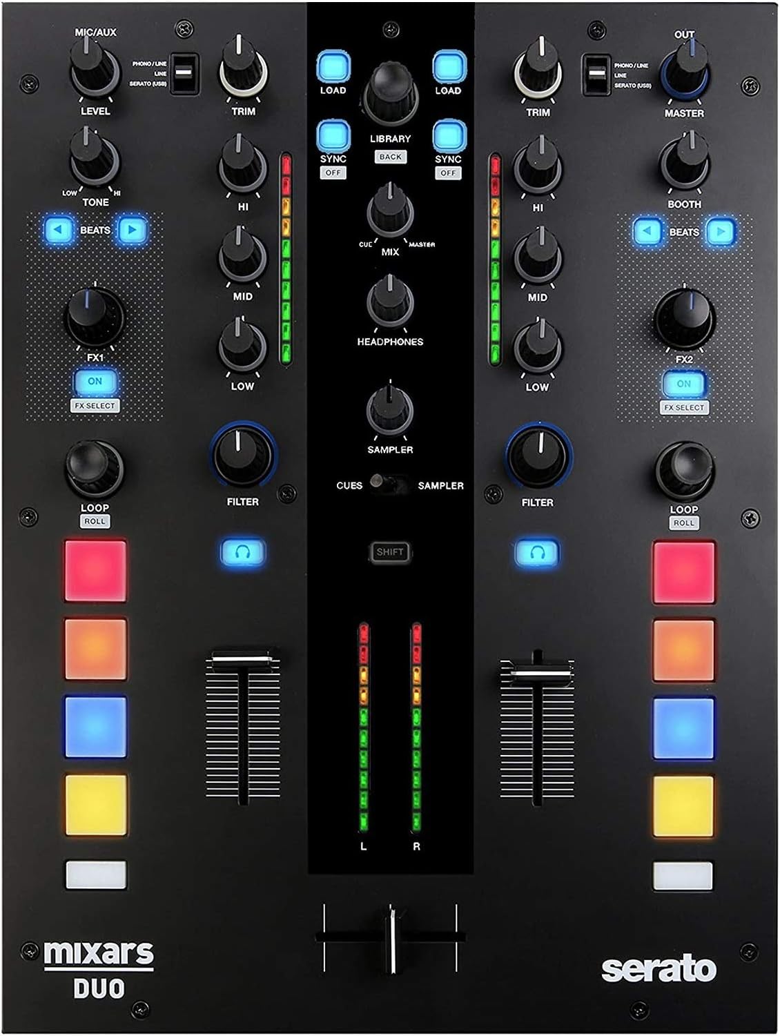 DUO MKII 2-Channel Mixer for Serato DJ