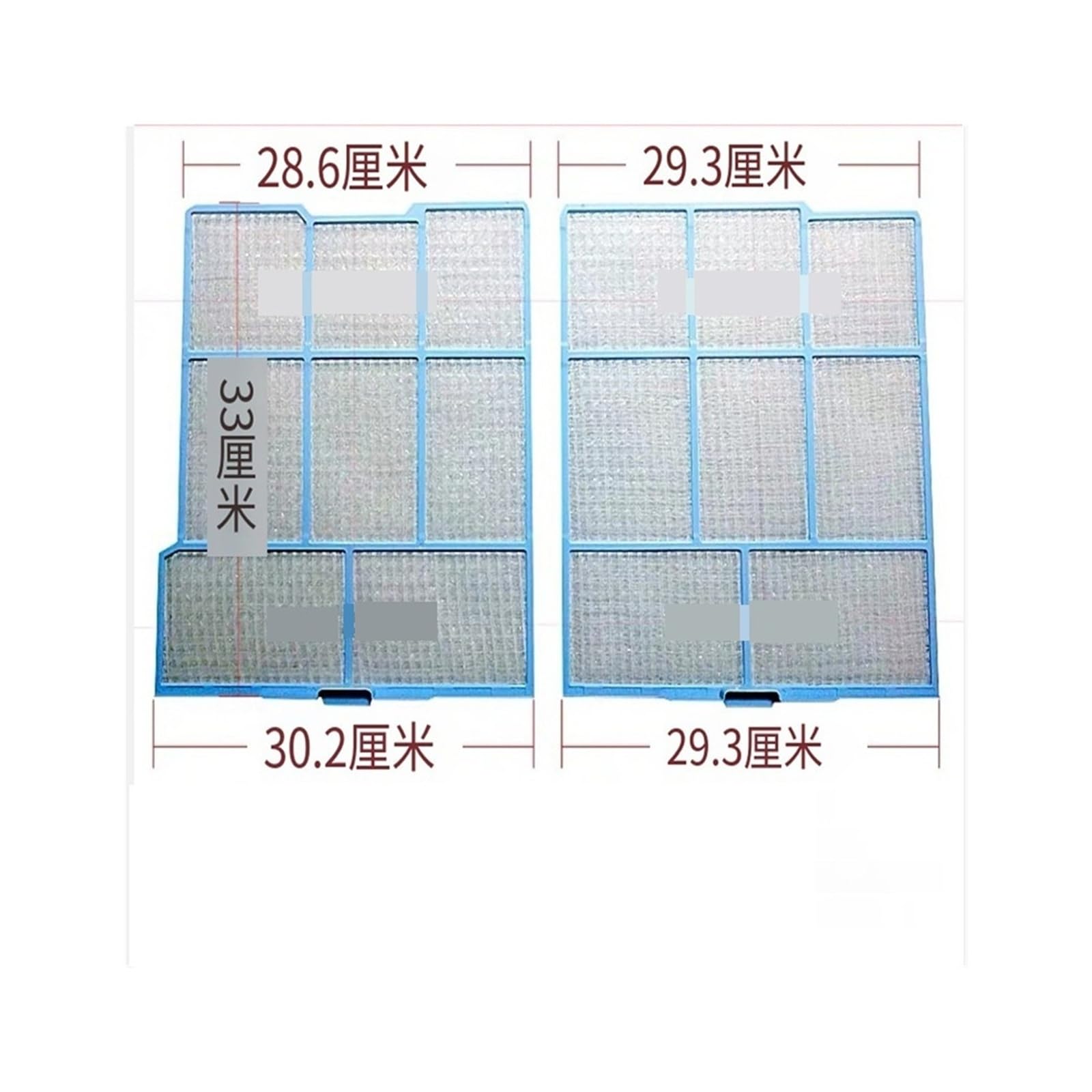 Compatibile Con Hitachi, Filtri Dell'aria Condizionata | Filtri Dell'aria Condizionata, Con RAS-35AHR 36AHY 32AHR 35AVZ 26 36DHZ, Elemento Filtrante Di Ricambio(1set-Left and Right)