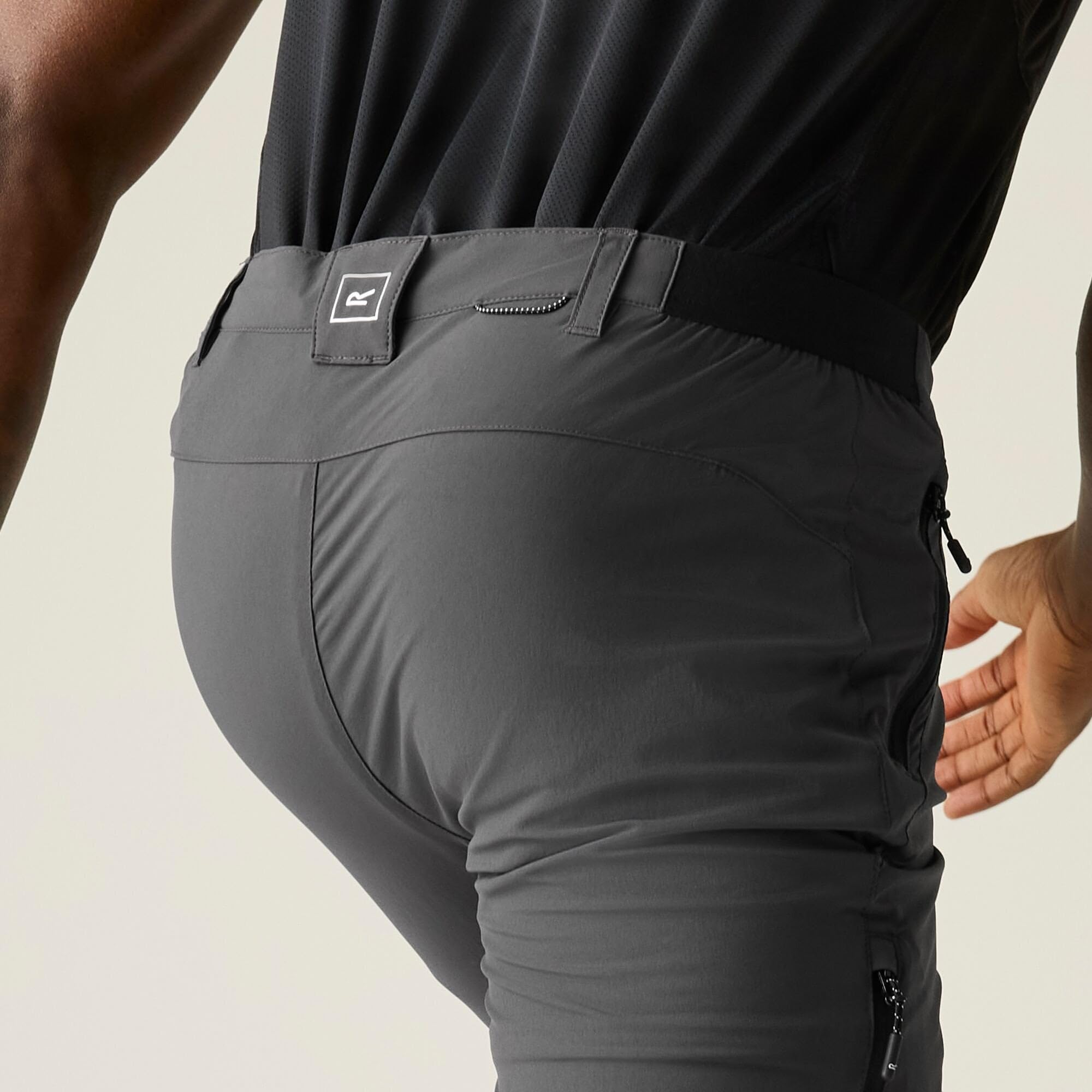 Regatta Pantaloni da Uomo Cerniera, Anti-Insetti, da Viaggio e da Escursionismo
