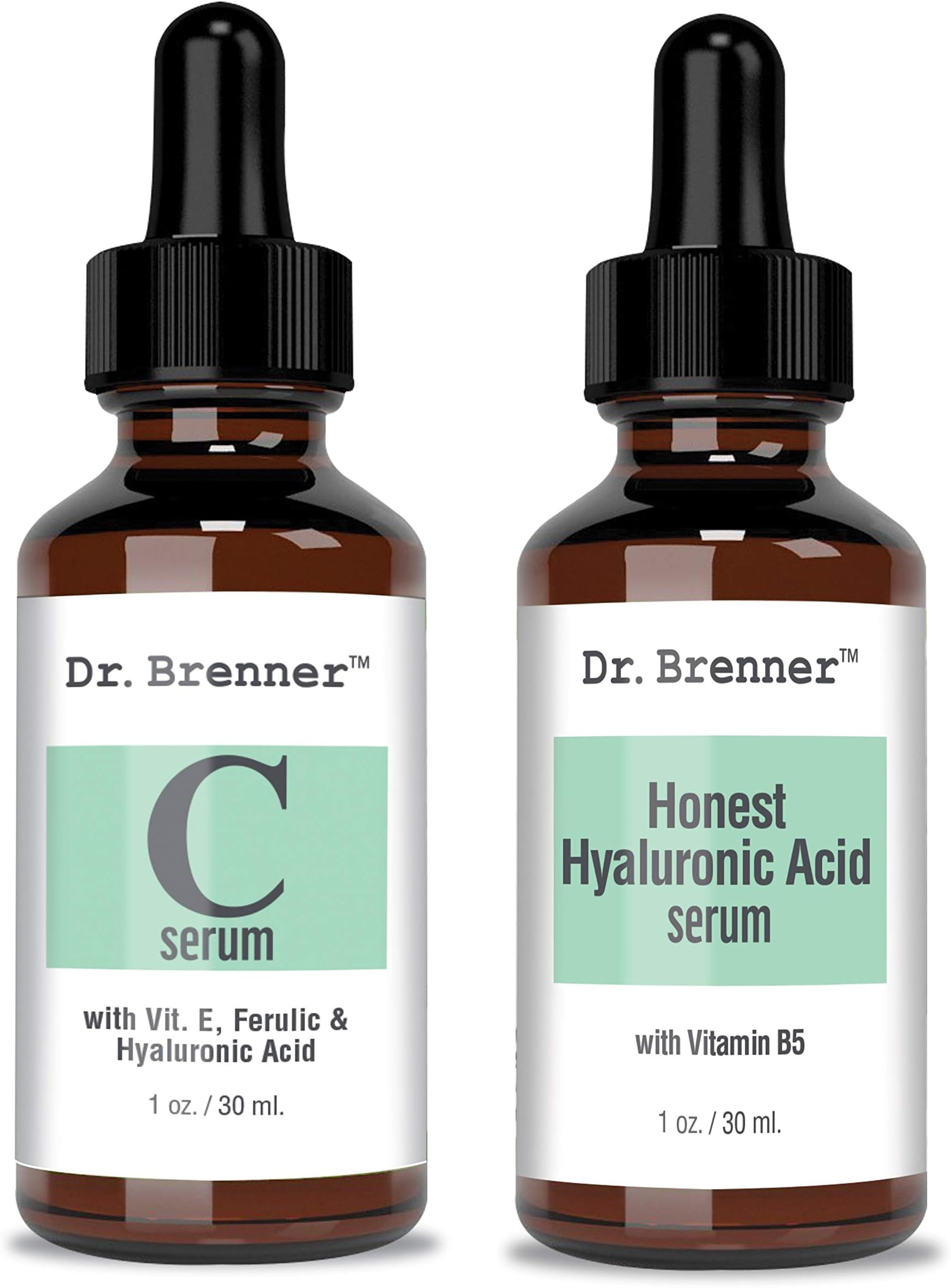 Dr. Brenner - Vitamin C Serum: Provides 20% Pure L-Ascorbic Acid to Brighten and Unify Skin Tone