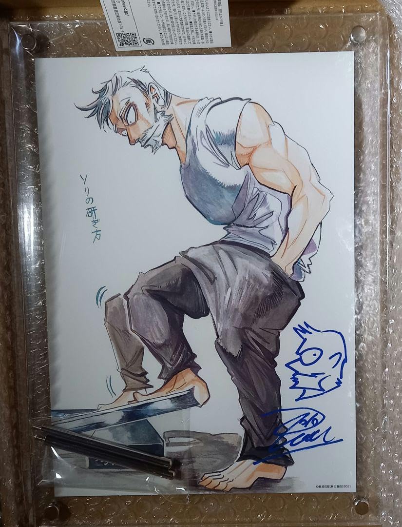 BEASTARS 板垣巴留先生直筆サイン入り複製原画　ヤフヤ　額縁付き BEASTARS 板垣巴留先生直筆サイン入り複製原画 ジュノ A3サイズ 額縁
