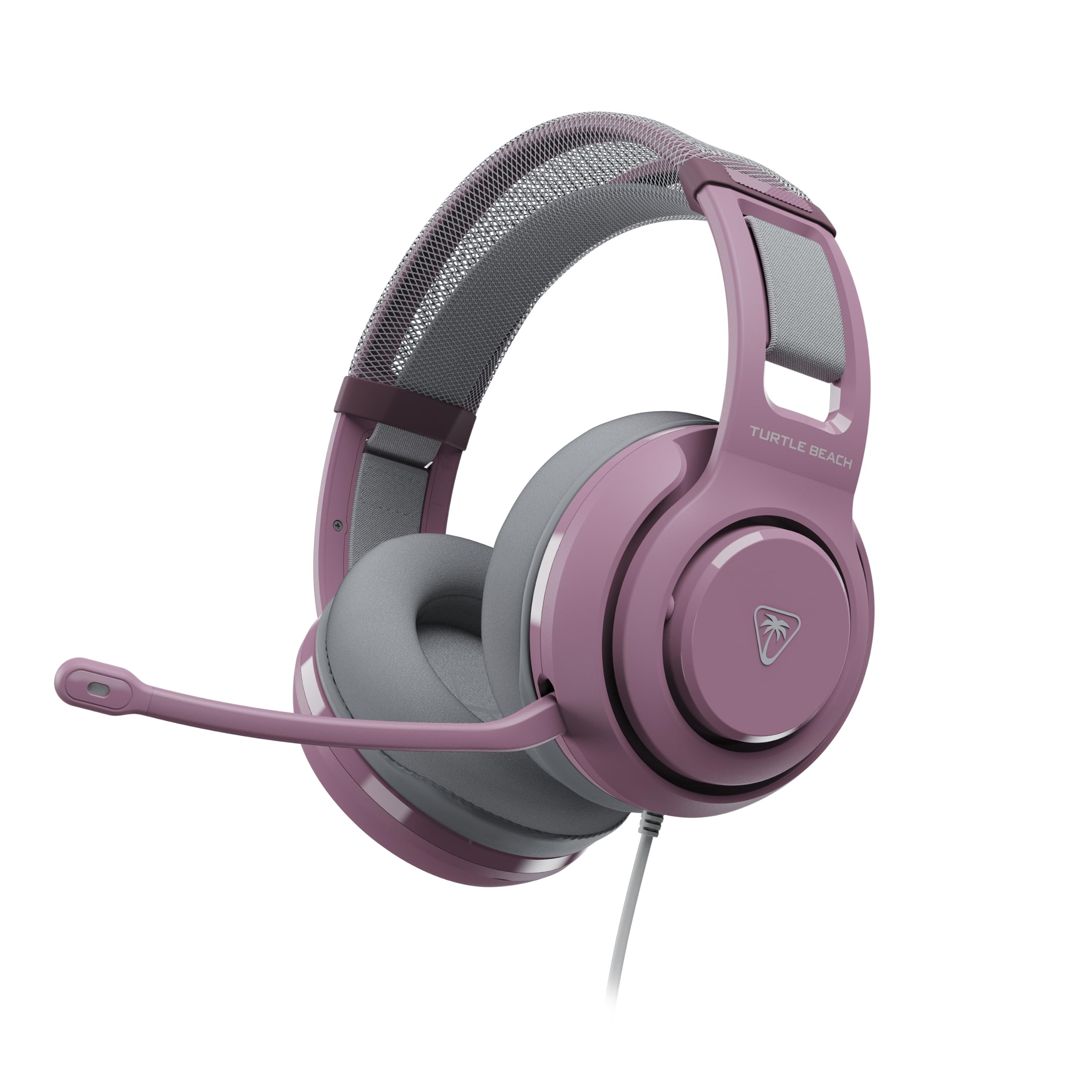 Turtle Beach Atlas 200 przewodowy wieloplatformowy zestaw słuchawkowy do gier do Xbox, PlayStation, PC z przyłączem 3,5 mm, sterowniki Nanoclear 50 mm, mikrofon z klapką do wyciszenia, poduszki z