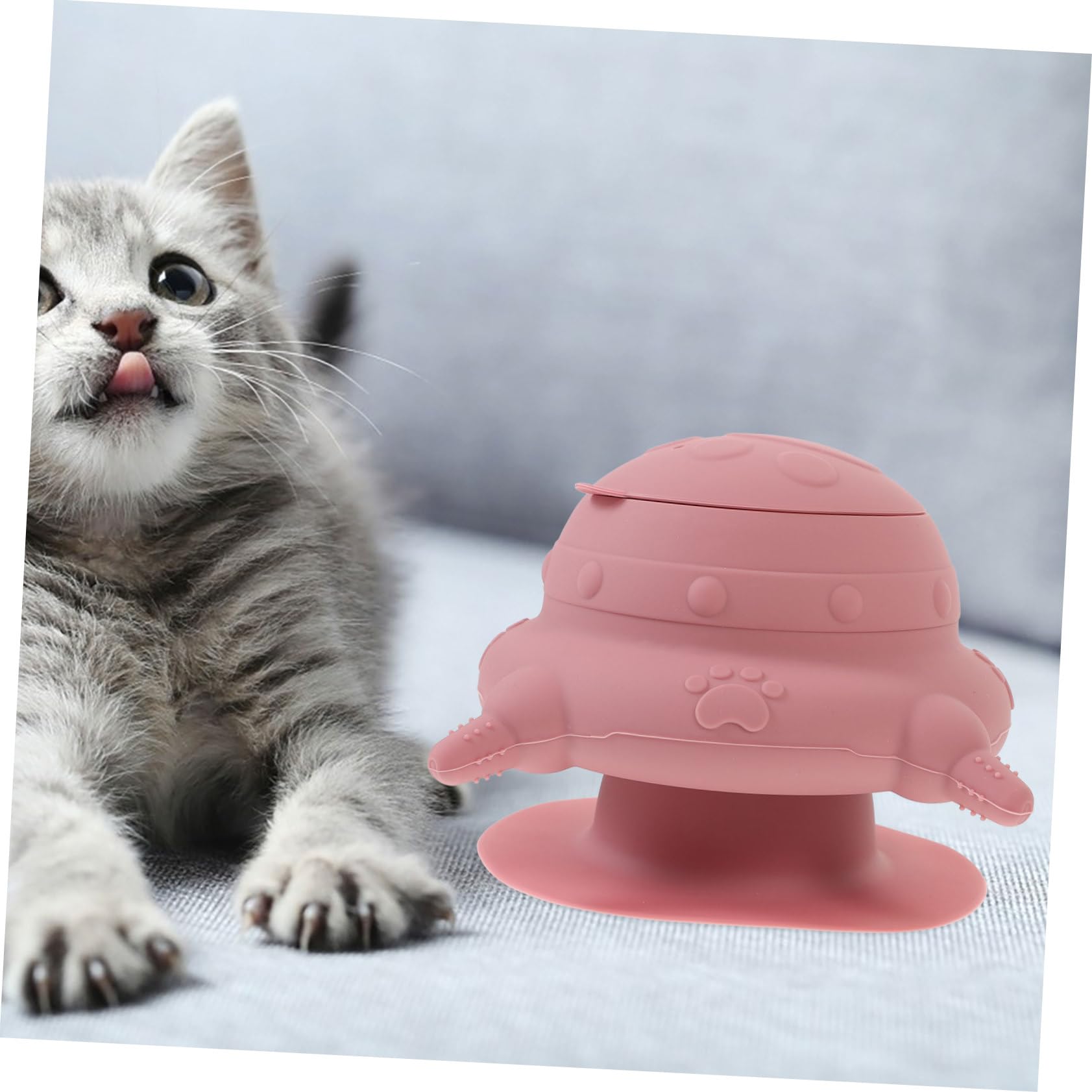 HAPINARY Multi-pet Nursing Milk Station Silicon Puppy Feeder 4 Nipples Puppy Milk Feeder Pet Nursing Bottle Kitten Feeder Bionic Breastfeeding Tool