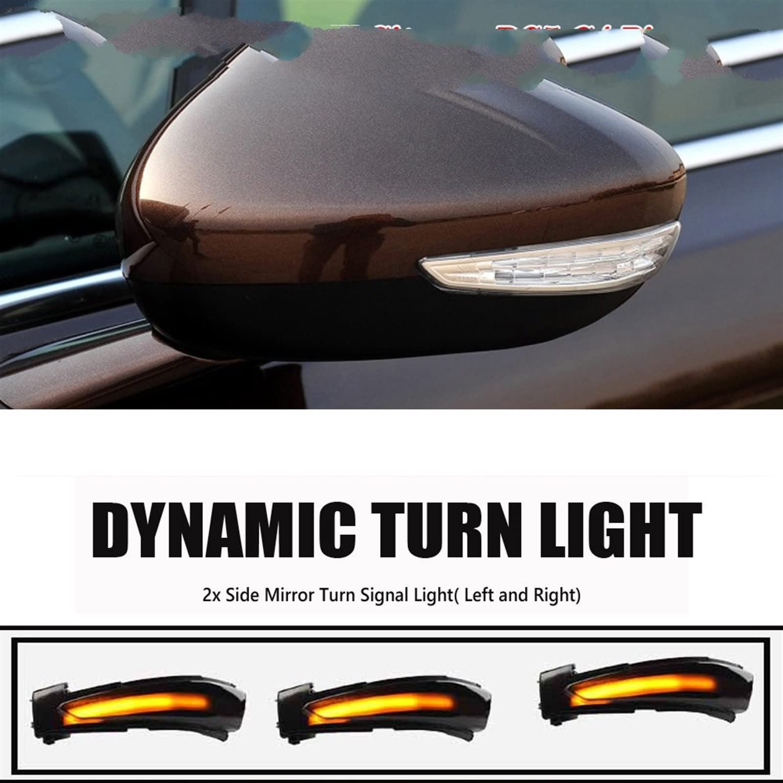 Clignotants Dynamiques LED Pour Citroën DS5 Et C4 - Séquentiels - Rétroviseurs Et Ailes - Modèles 2011-2017