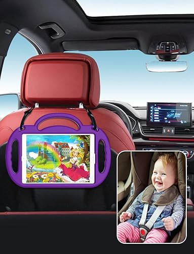 Miniatura 8 de SUPLIK Funda para iPad 10.2 para niños, iPad de 987 generación, iPad 10.2 202120202019 con correa para el hombro y soporte para Apple iPad de 10.2