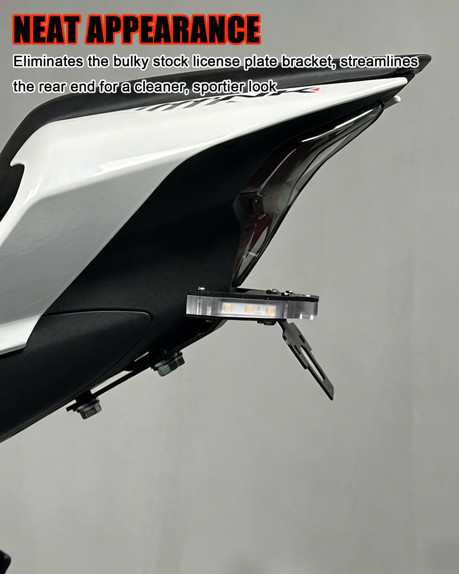 Amazon.com: TT719 Tidy Tail Integrated Signal Light Fender