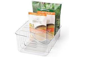 YouCopia FreezeUp Adjustable Bottom Drawer Freezer Organizer with Handle
