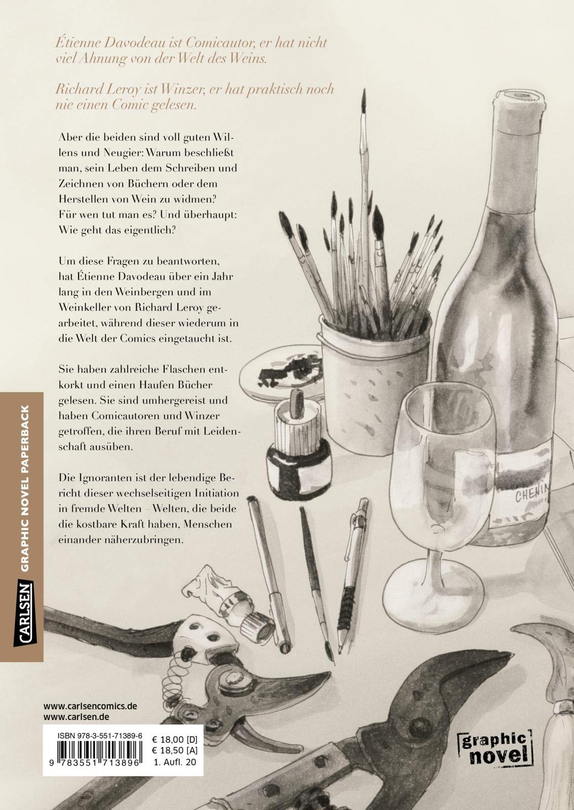 Die Ignoranten: Wenn Wein und Comic sich begegnen (Graphic Novel Paperback)