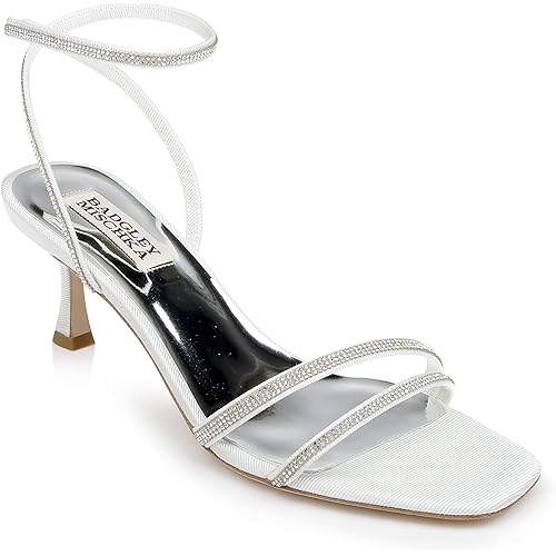 Badgley Mischka womens Ultra Kitten Heel Sandal