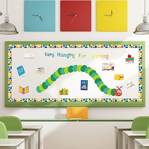 Vista 209 de Juego de decoración de invierno "Snow in Love with Jesus" (La nieve está enamorada de Jesús), con fondo, recortes y bordes de nieve para aula