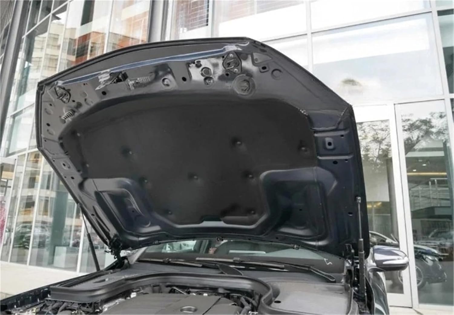 ボンネットエンジンサウンド断熱コットンパッド防音マットカバー メルセデスベンツ GLCクラス X253 W253 GLC 2015-