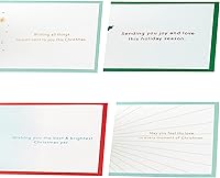 Vista 5 de Hallmark Signature Paper Wonder Surtido de Tarjetas Pop Up Navideñas, Religiosas (4 Tarjetas de Días Festivos con Sobres)