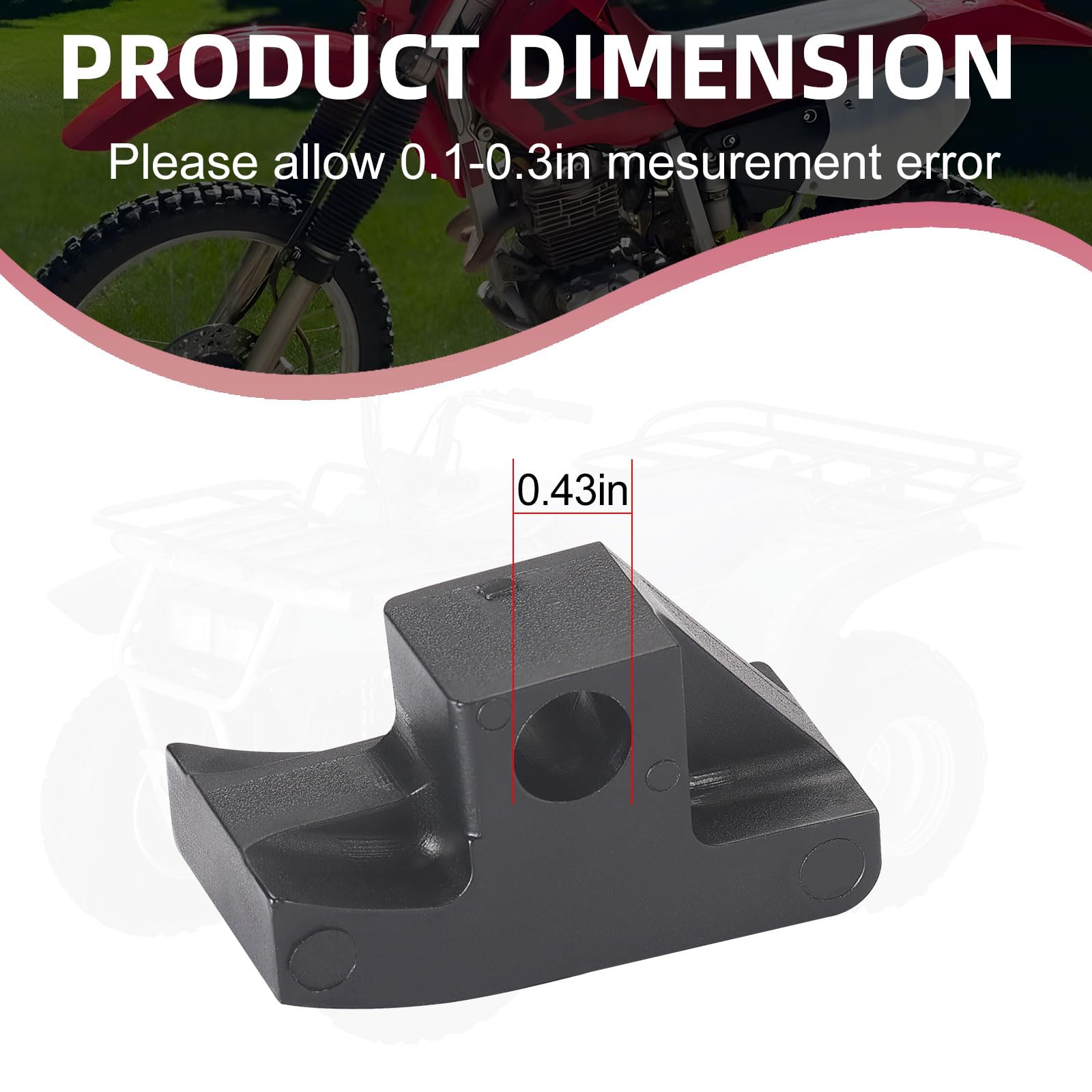 UN GUIDE CHAINE De Bras Oscillant Neuf Moto Honda Xr250R Xr400R Xr600R