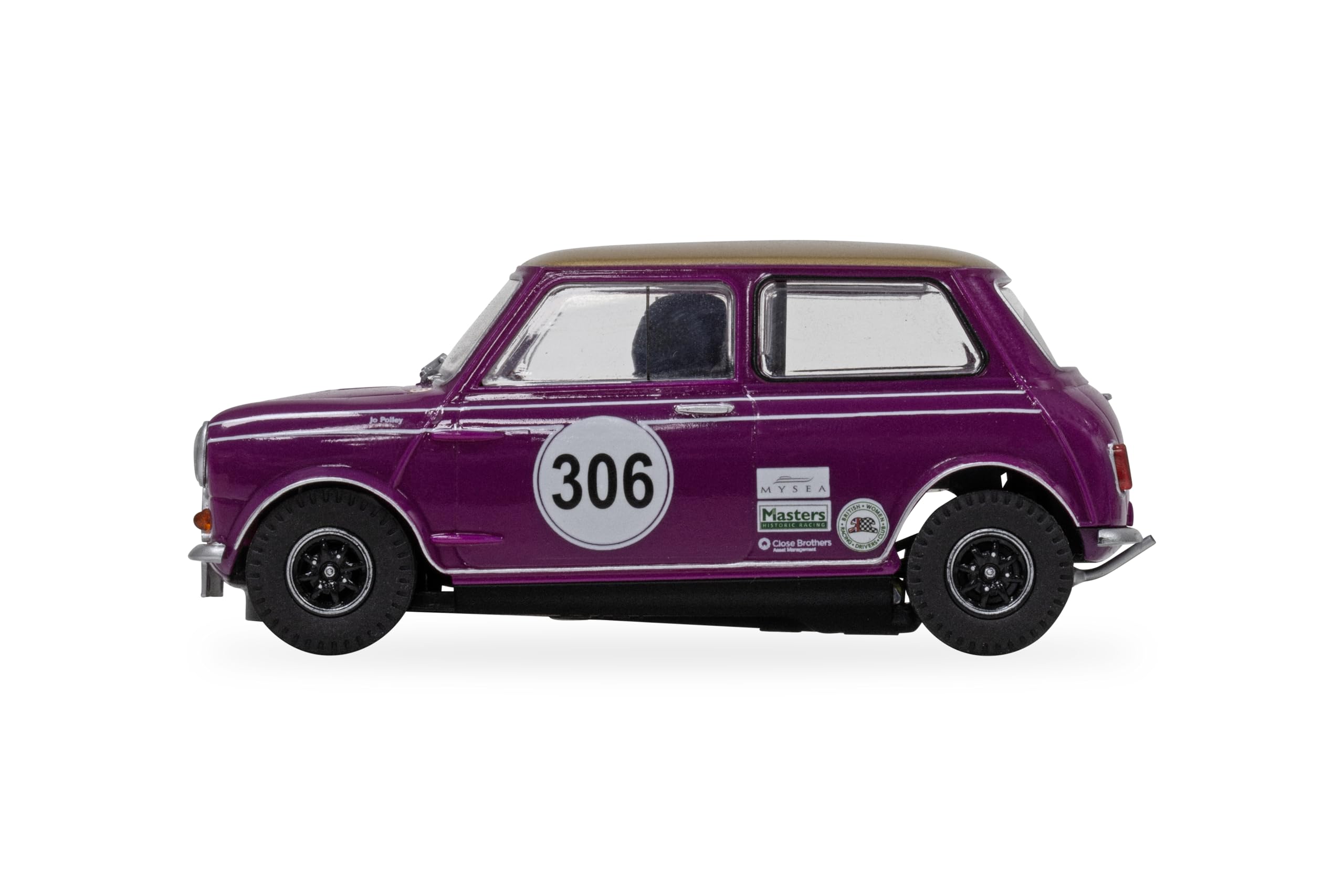 Amazon.com: Scalextric C4545 Austin Mini Cooper S - Jo Polley Slot