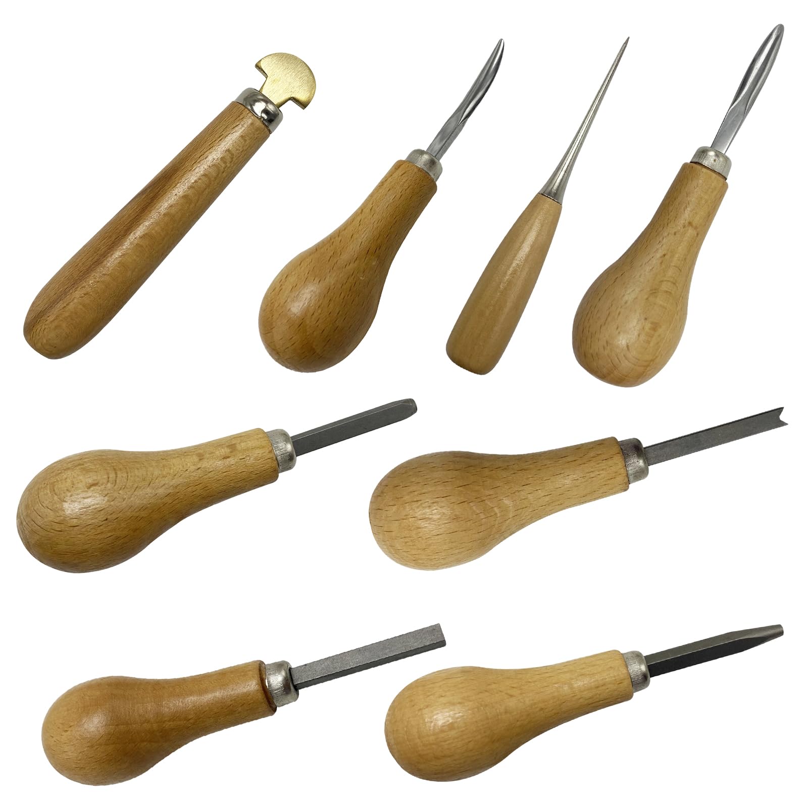 Ensemble de sculpture robuste pour la fabrication de bijoux, design ergonomique, outils de sculpture de matériaux mélangés