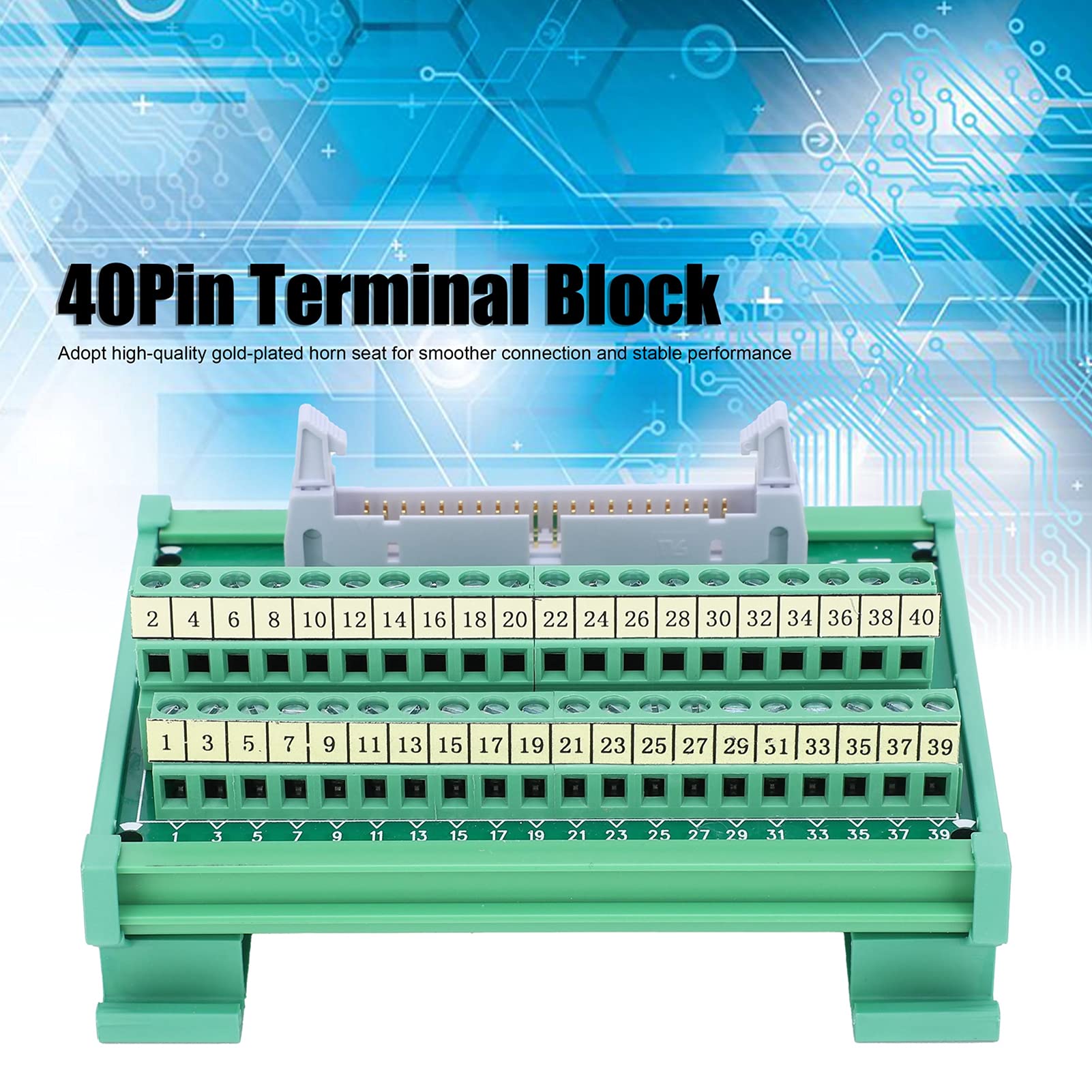 Morsettiera 40 Pin IDC40P-CK - Connettore Per Cablaggi 14-26AWG - Foto 10