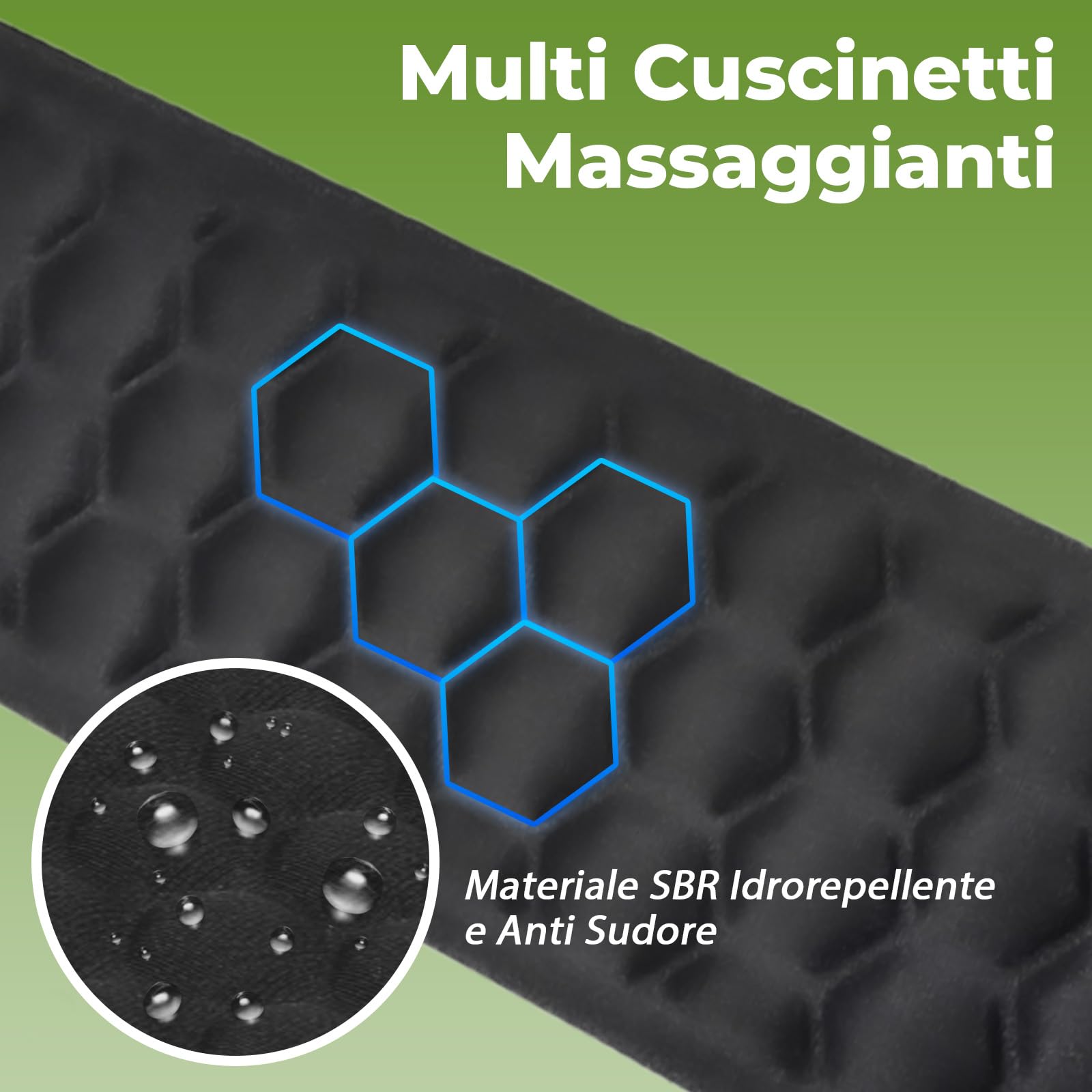 Poggiagomiti da Scrivania a Forma L 30x10.5cm Memory Foam Supporto Gomiti Ergonomico