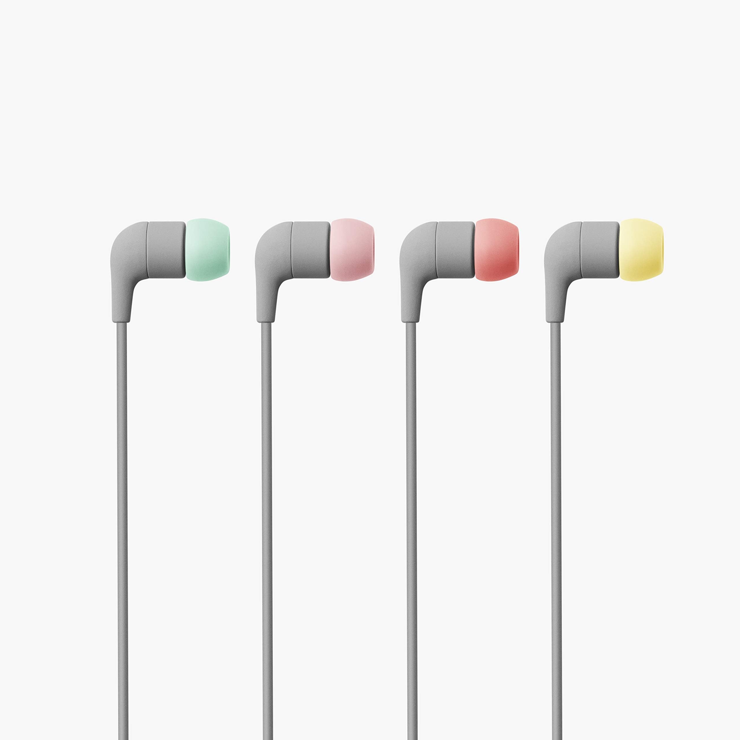 AIAIAI Pipe In-Ear ‘Made for Google’ Headphones with Microphone – Earphones - USB-C Connectivity – Noise Isolating - Ultra Lightweight - Durable – Grey