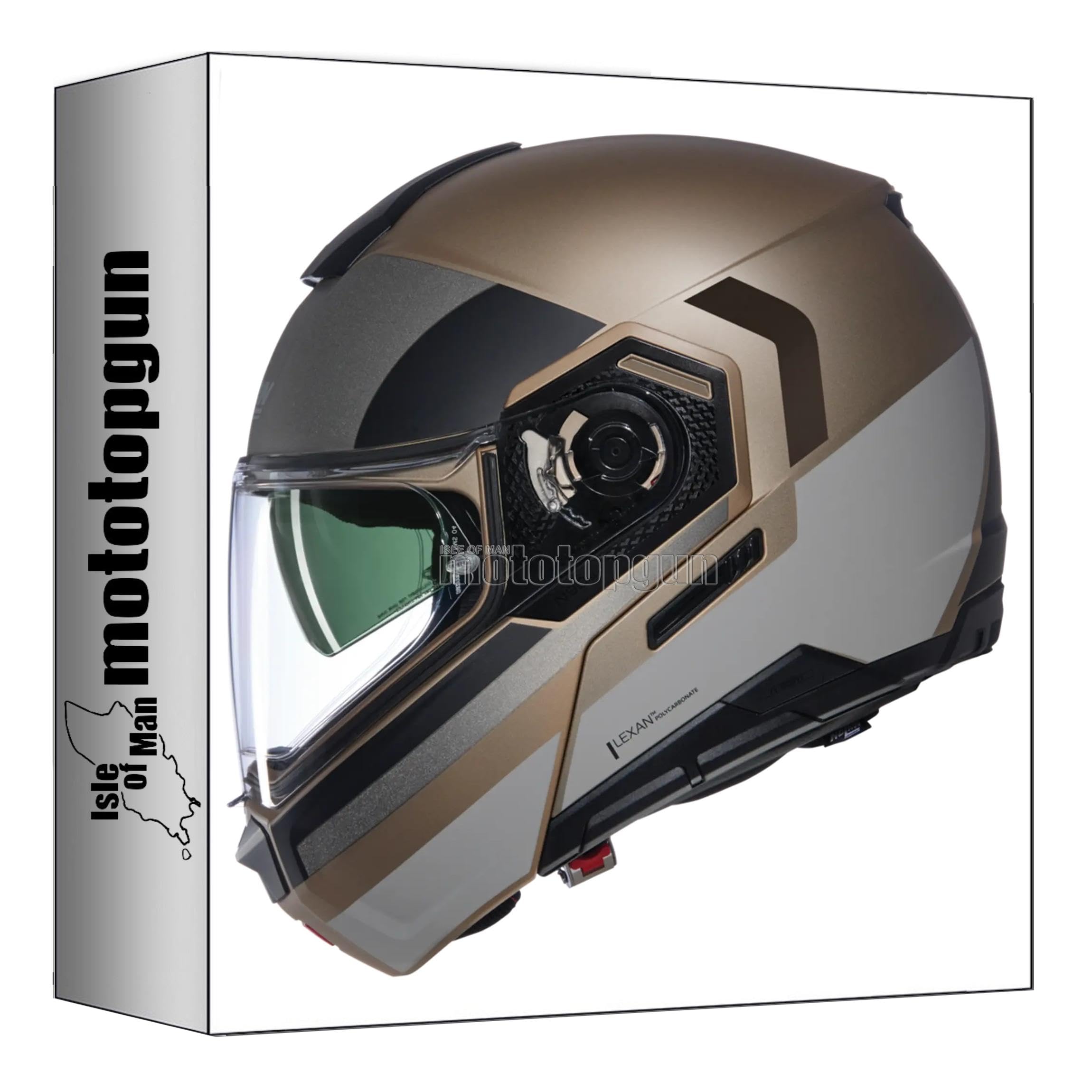Casque modulable Nolan N90-3 Travelling Roboto premium - 5