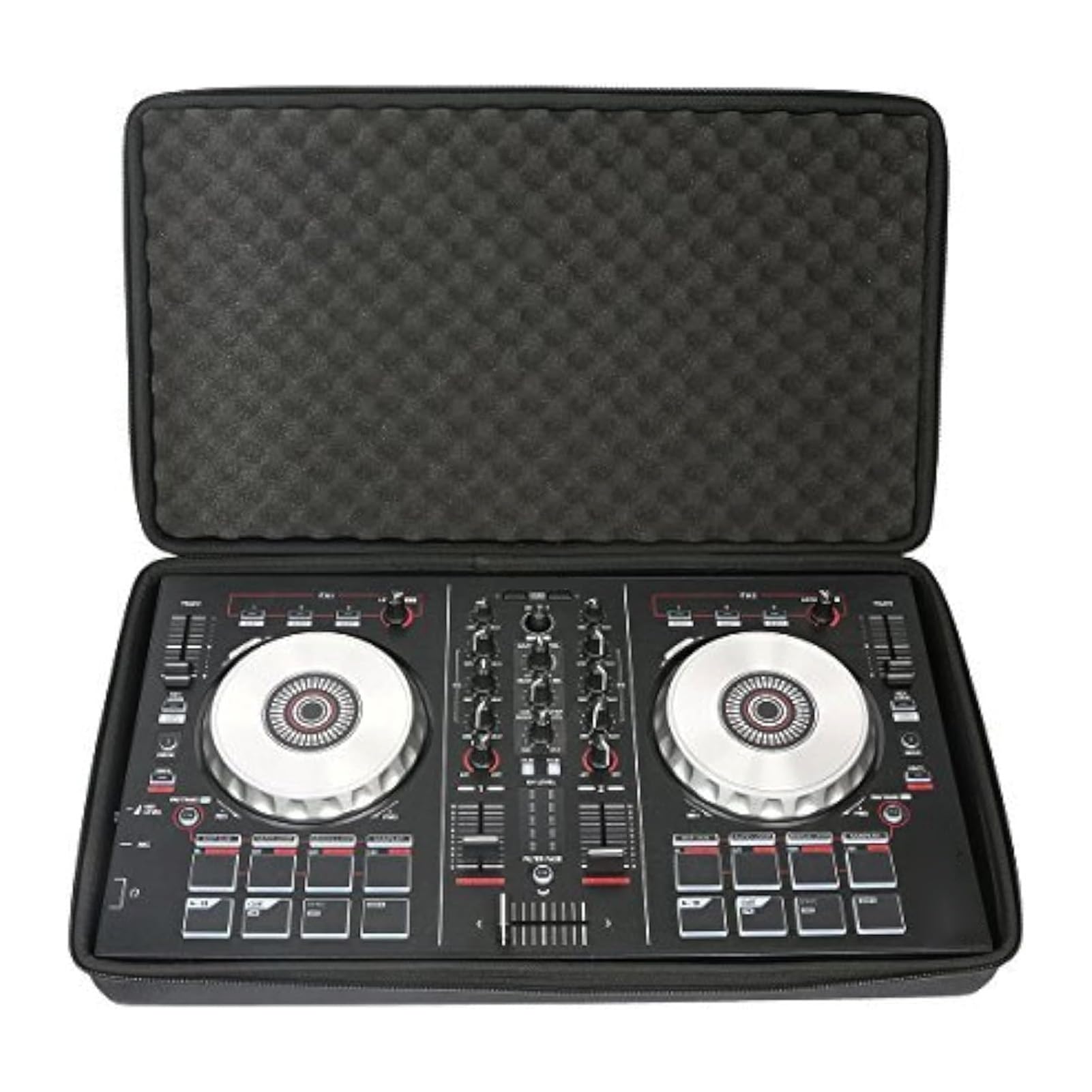 UPALDHOU Mikser z kontrolą Sterownika DJ Mikser Połączenie Worka do Przenoszenia z U 360 ° Zippers Fushing Fhushing FOAN dla DDJ-FLX4 DDJ-400 DDJ-SB3 SB2 DDJ-RB