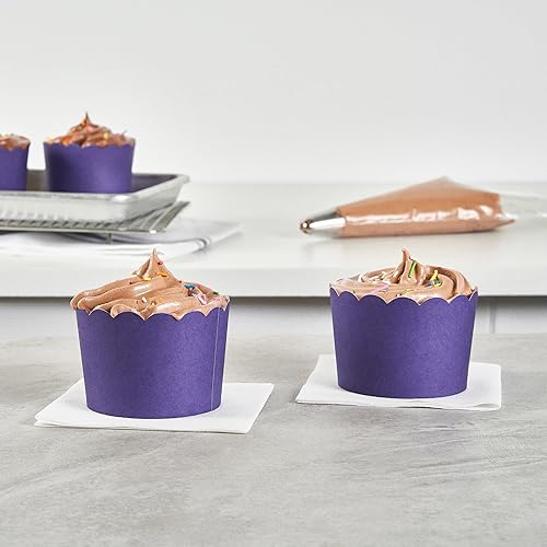 Miniatura 414 de Restaurantware Panificio Premium - Taza de papel Kraft de 10 onzas para hornear, tazas de papel para hornear, perfectas para magdalenas, cupcakes