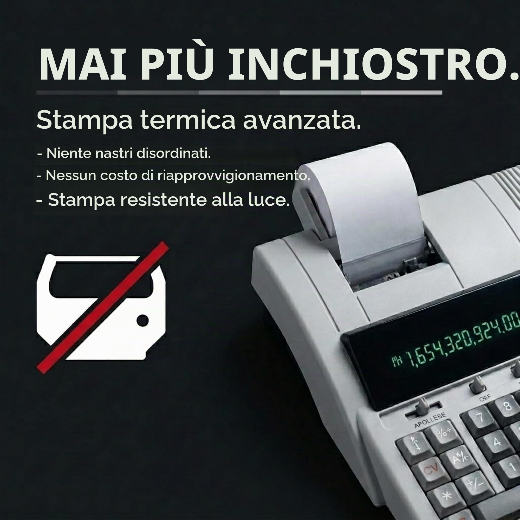 OLYMPIA Calcolatrice da tavolo CPD 3212T