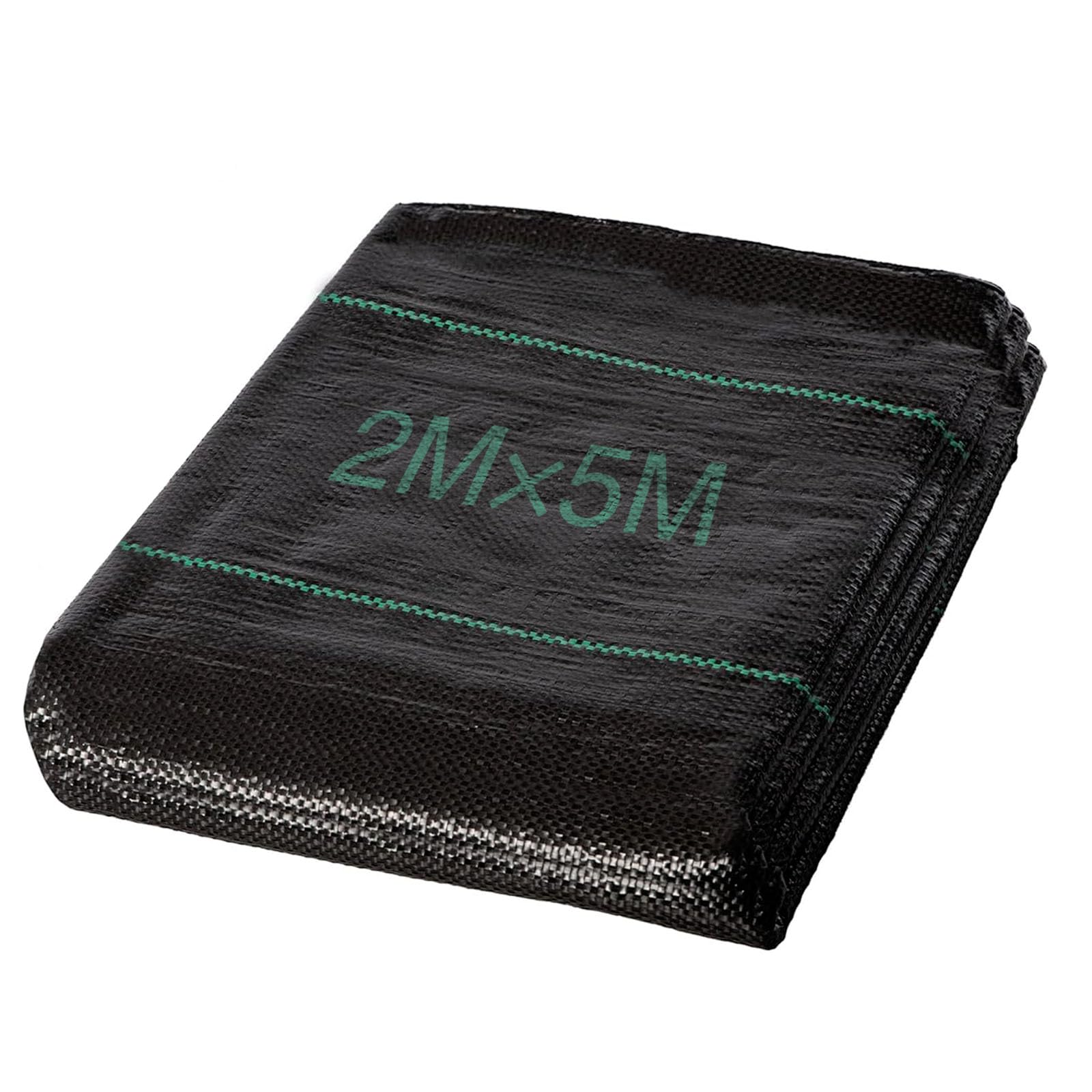 Heavy Duty Weed Control Membrane 2mx5m,Premium Weed Membrane Fabric for Garden Weed Control Fabric, UV Stabilised Ground Cover, Breathable Landscape Fabric for Patio, Flower Bed, Driveways Landscaping